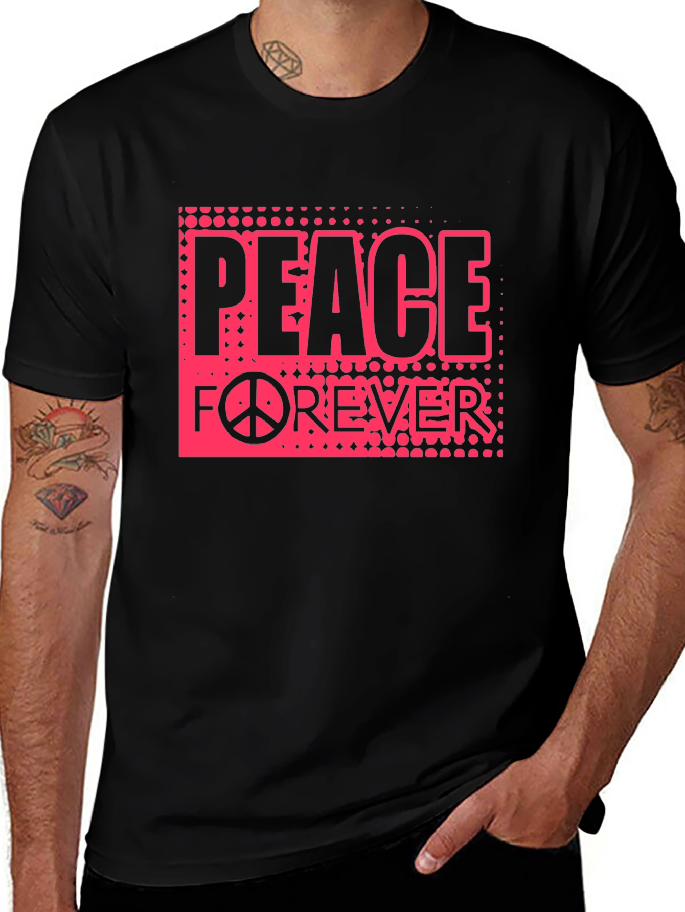 Peace Forever Graphic T-Shirt
