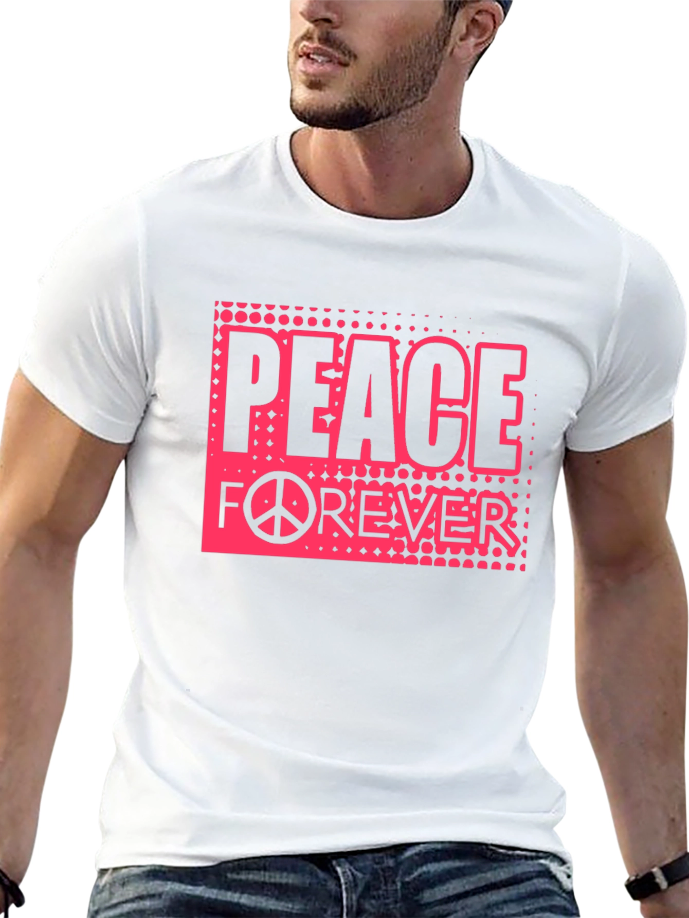 Peace Forever Graphic T-Shirt