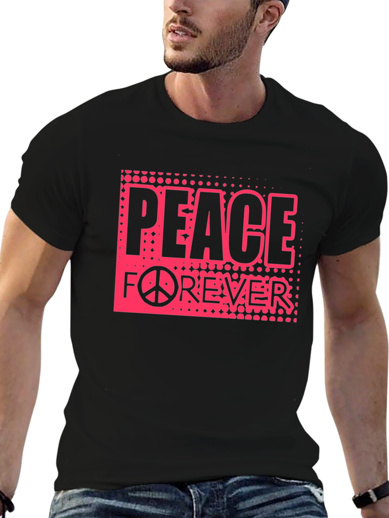Peace Forever Graphic T-Shirt