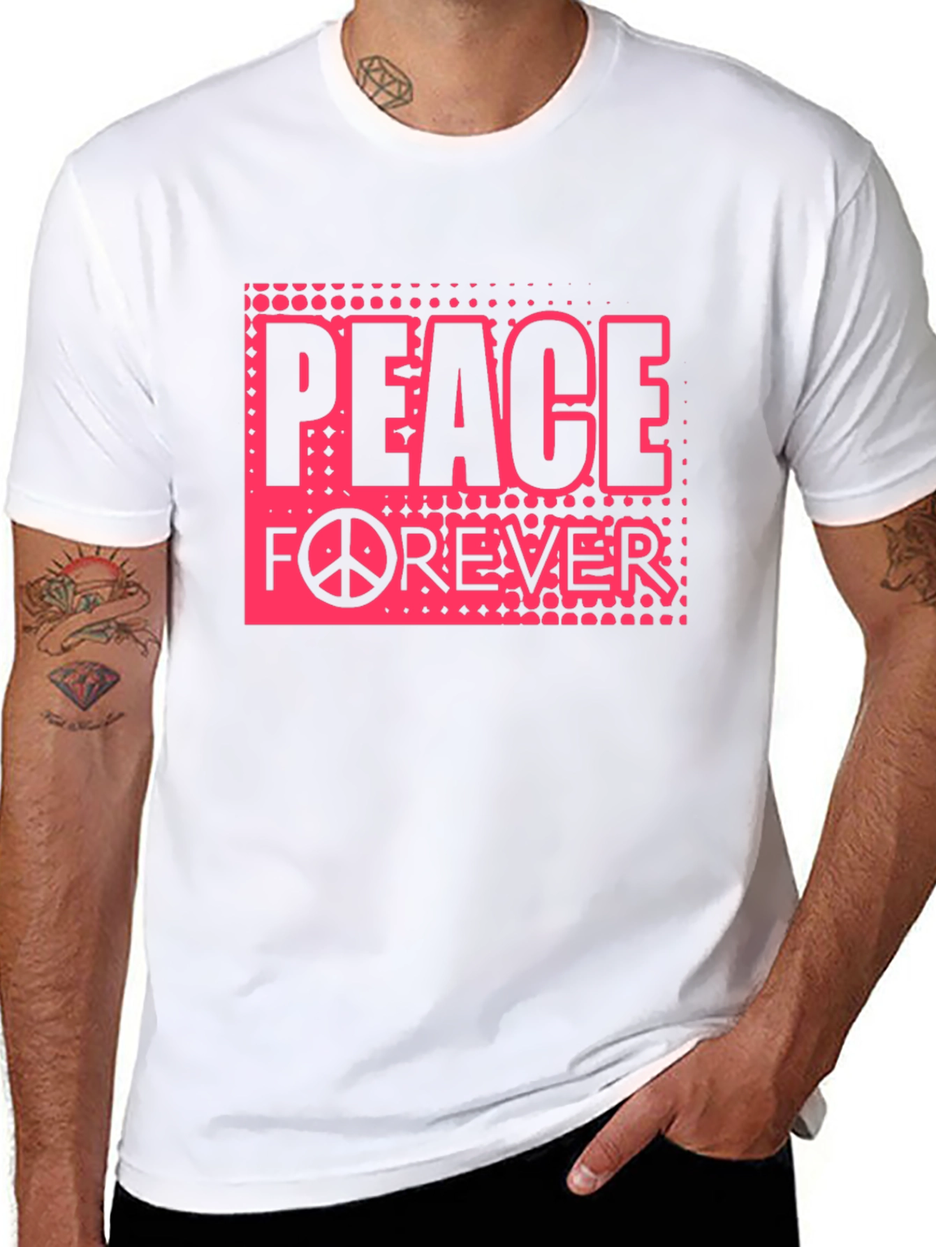 Peace Forever Graphic T-Shirt