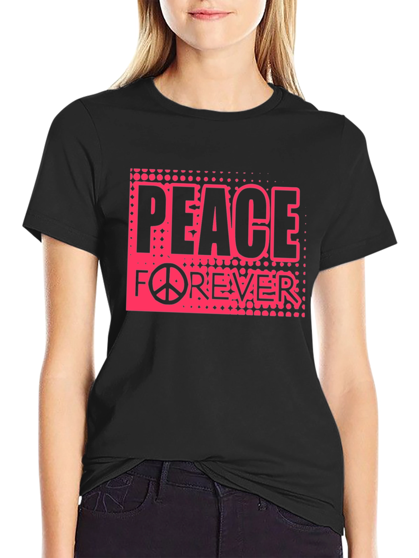 Peace Forever Graphic T-Shirt