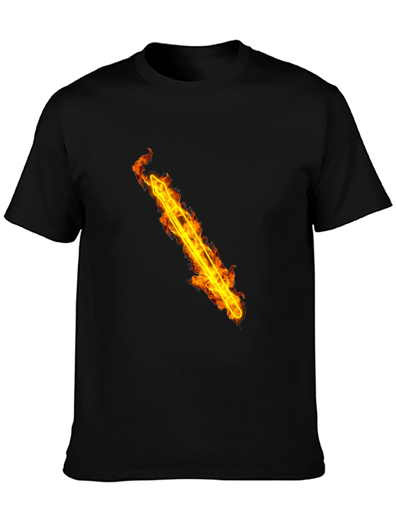 Fiery Arrow T-Shirt - Bold Graphic Tee