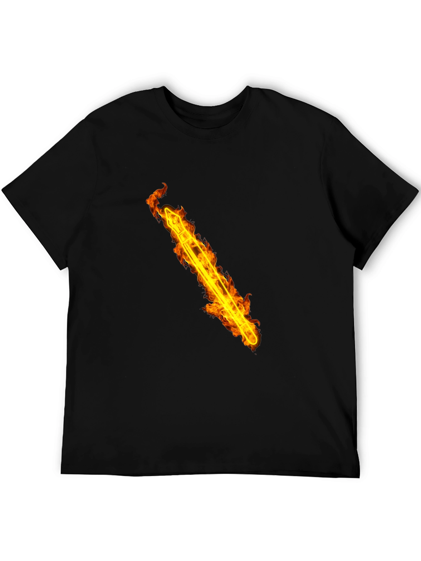 Fiery Arrow T-Shirt - Bold Graphic Tee