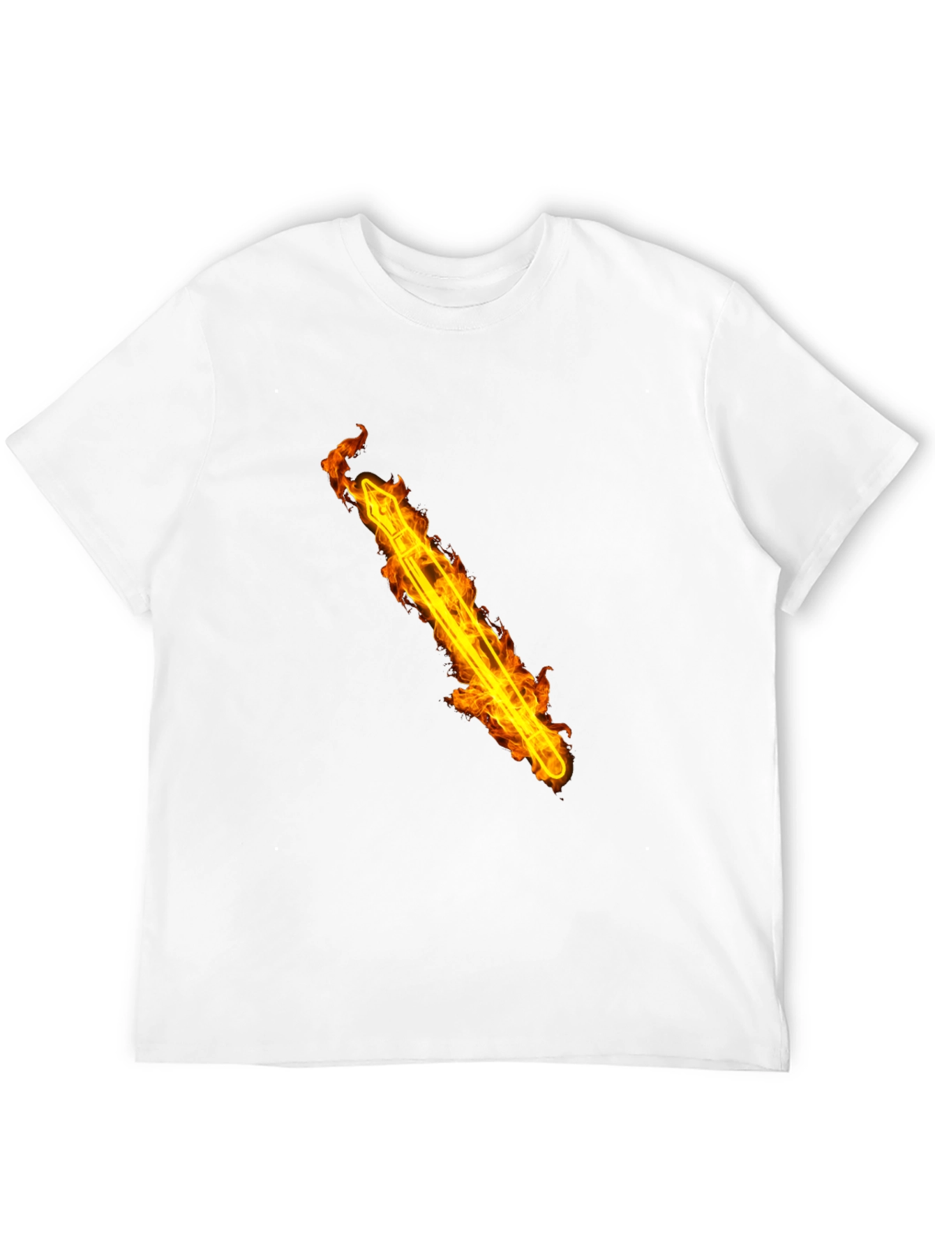 Fiery Arrow T-Shirt - Bold Graphic Tee