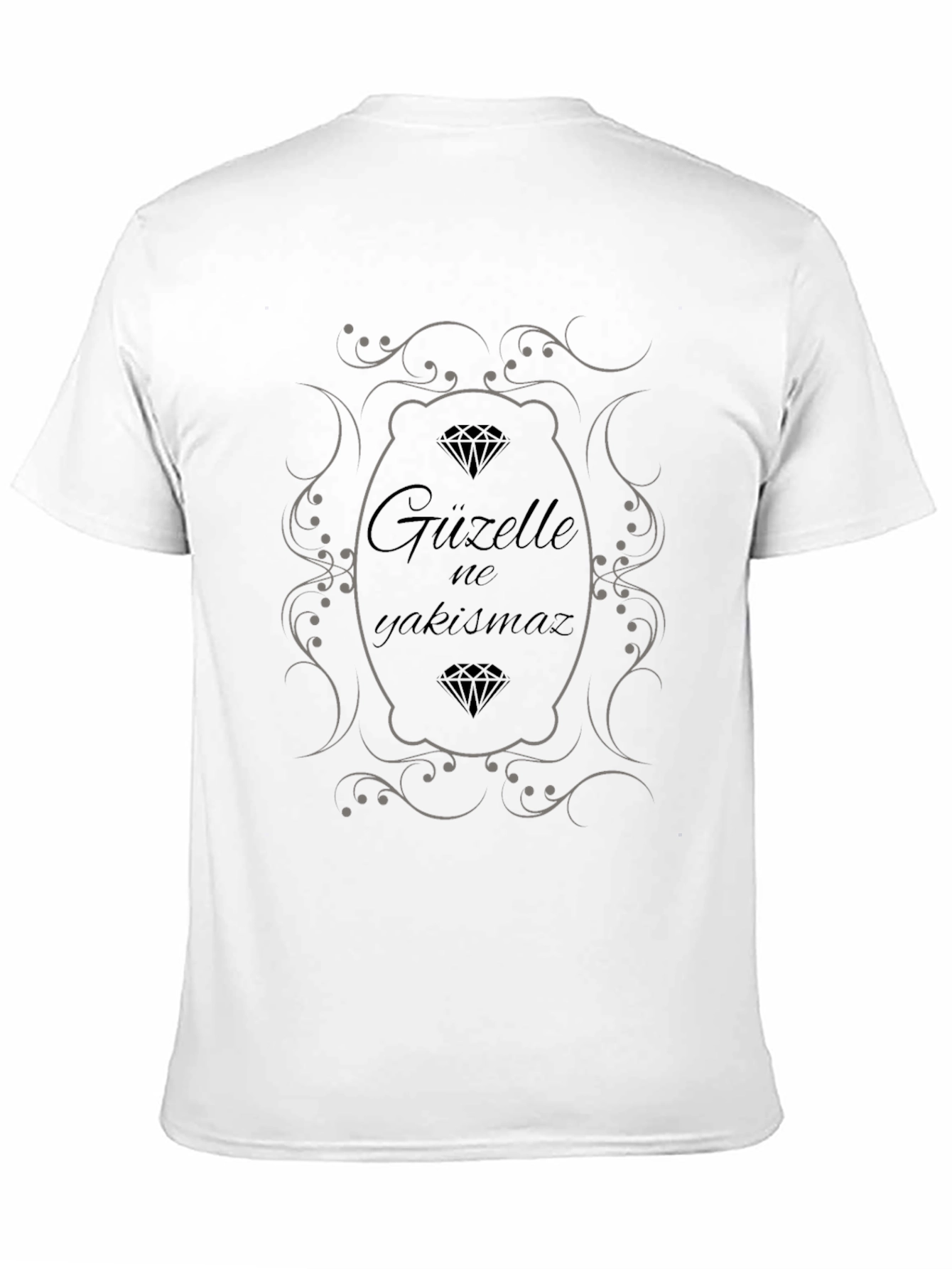 Elegant Turkish Tee: Güzelle Ne Yakışmaz T-Shirt