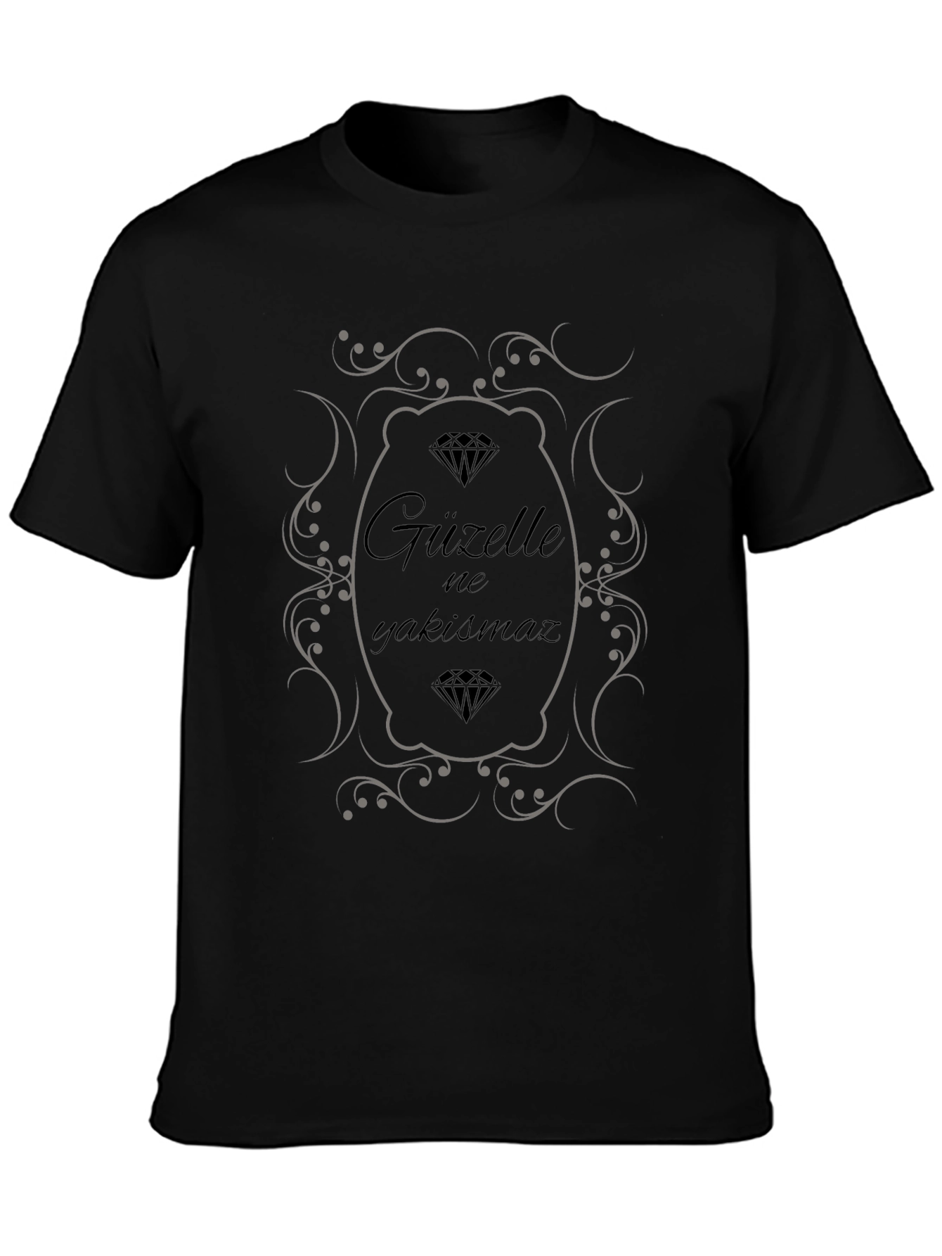 Elegant Turkish Tee: Güzelle Ne Yakışmaz T-Shirt