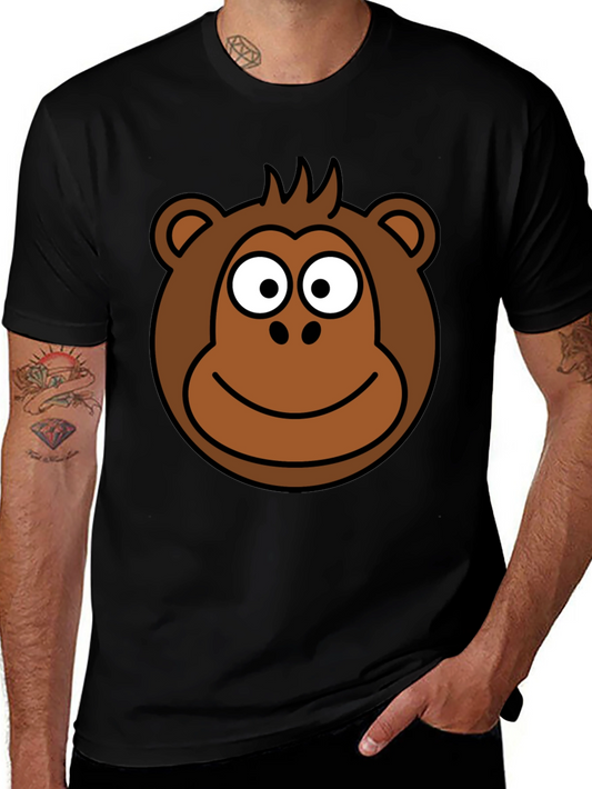 Monkey Graphic Tee - Black T-Shirt