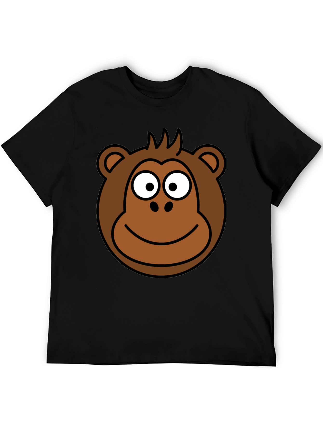 Monkey Graphic Tee - Black T-Shirt