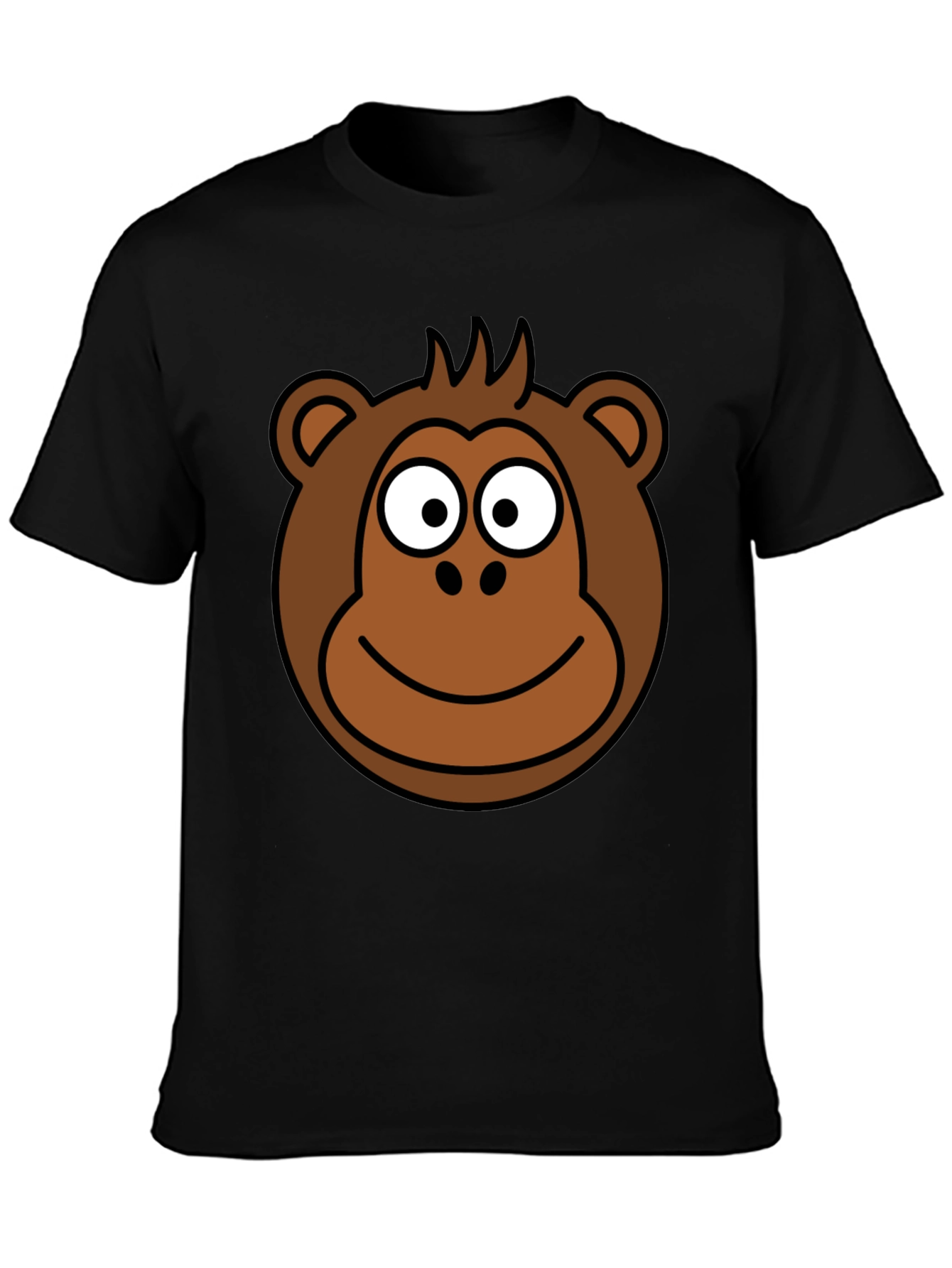 Monkey Graphic Tee - Black T-Shirt