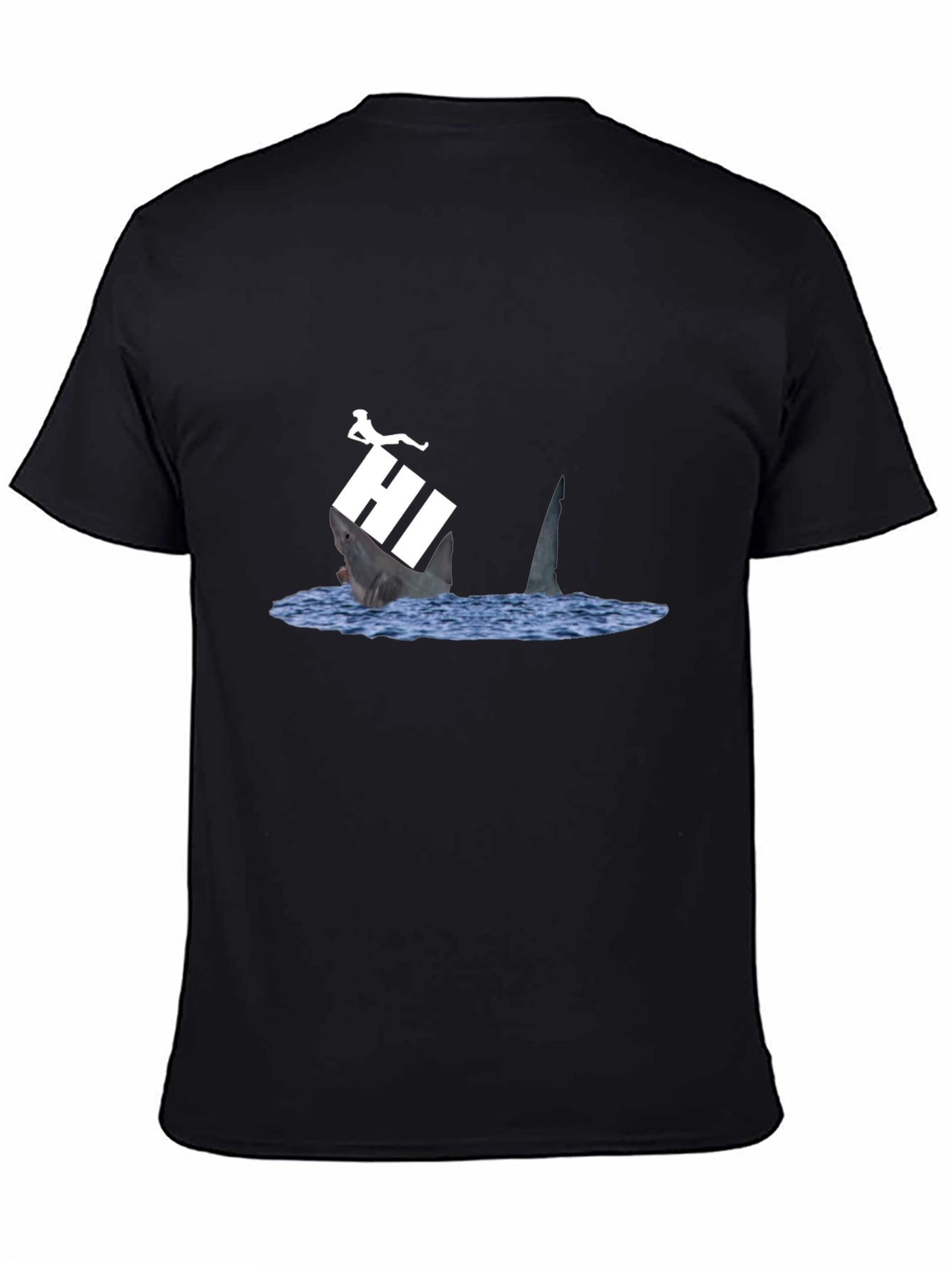 Shark HI T-Shirt - Funny Graphic Tee