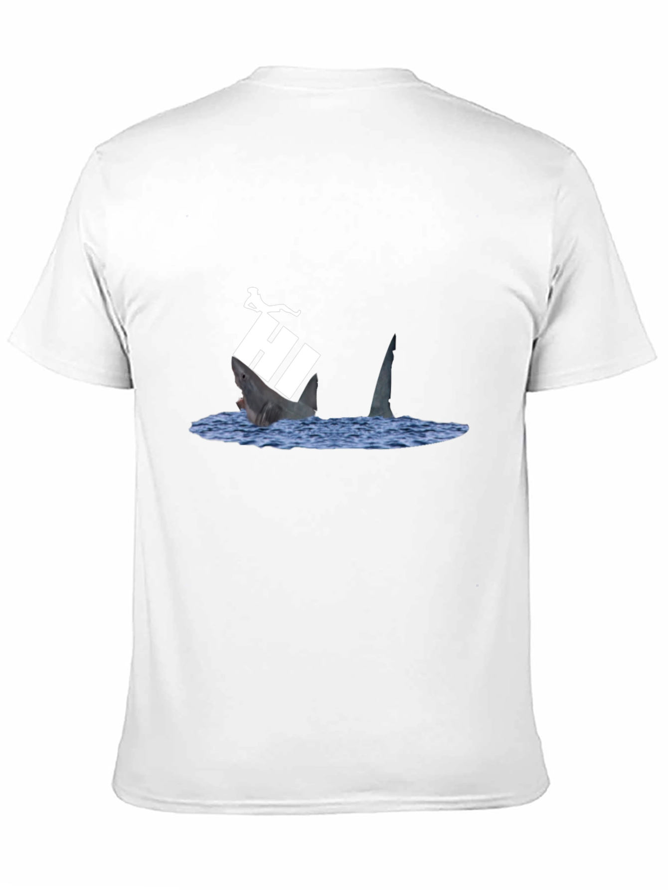 Shark HI T-Shirt - Funny Graphic Tee