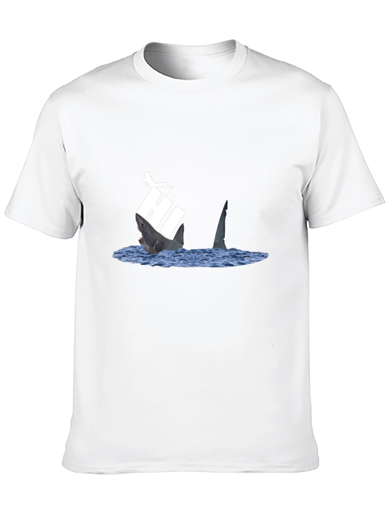 Shark HI T-Shirt - Funny Graphic Tee