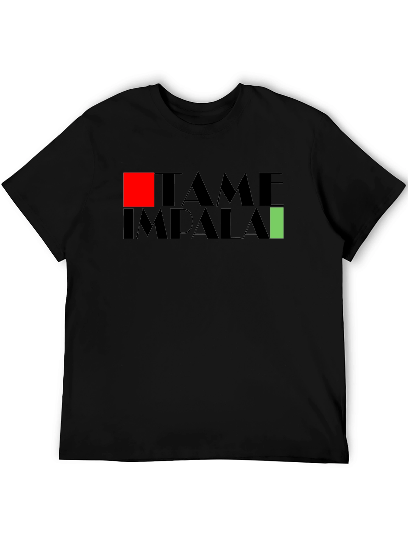 Tame Impala Graphic Tee - Black Cotton Blend
