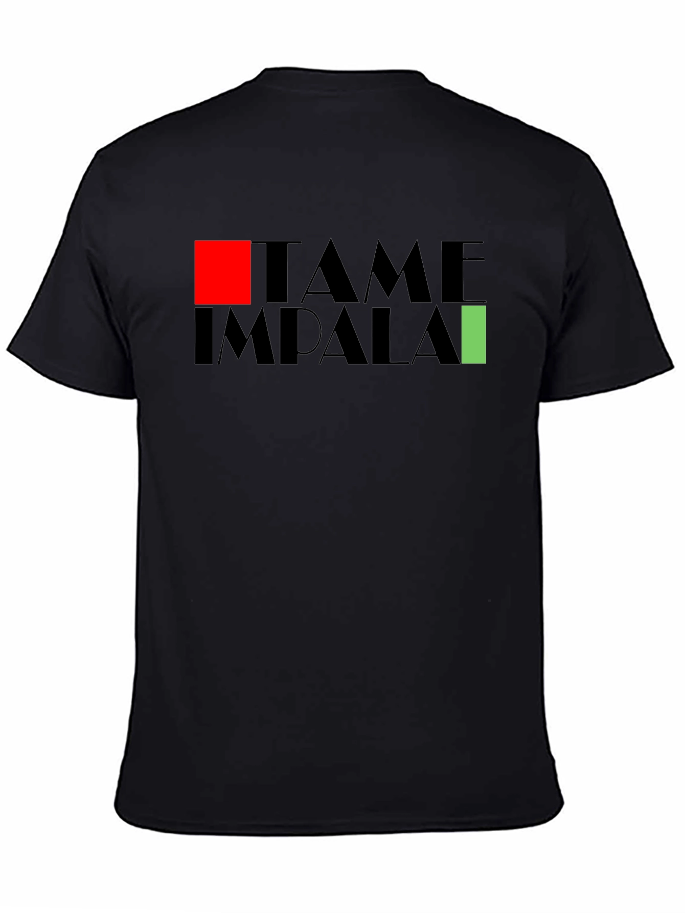 Tame Impala Graphic Tee - Black Cotton Blend