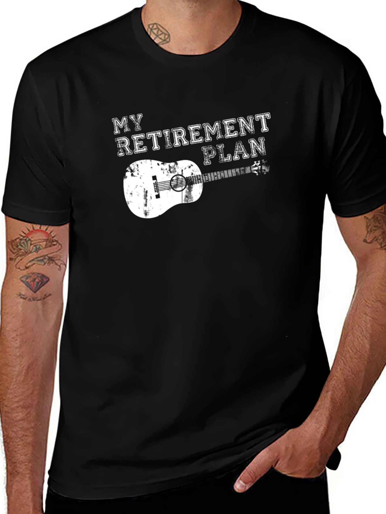 My Retirement Plan Guitar T-Shirt