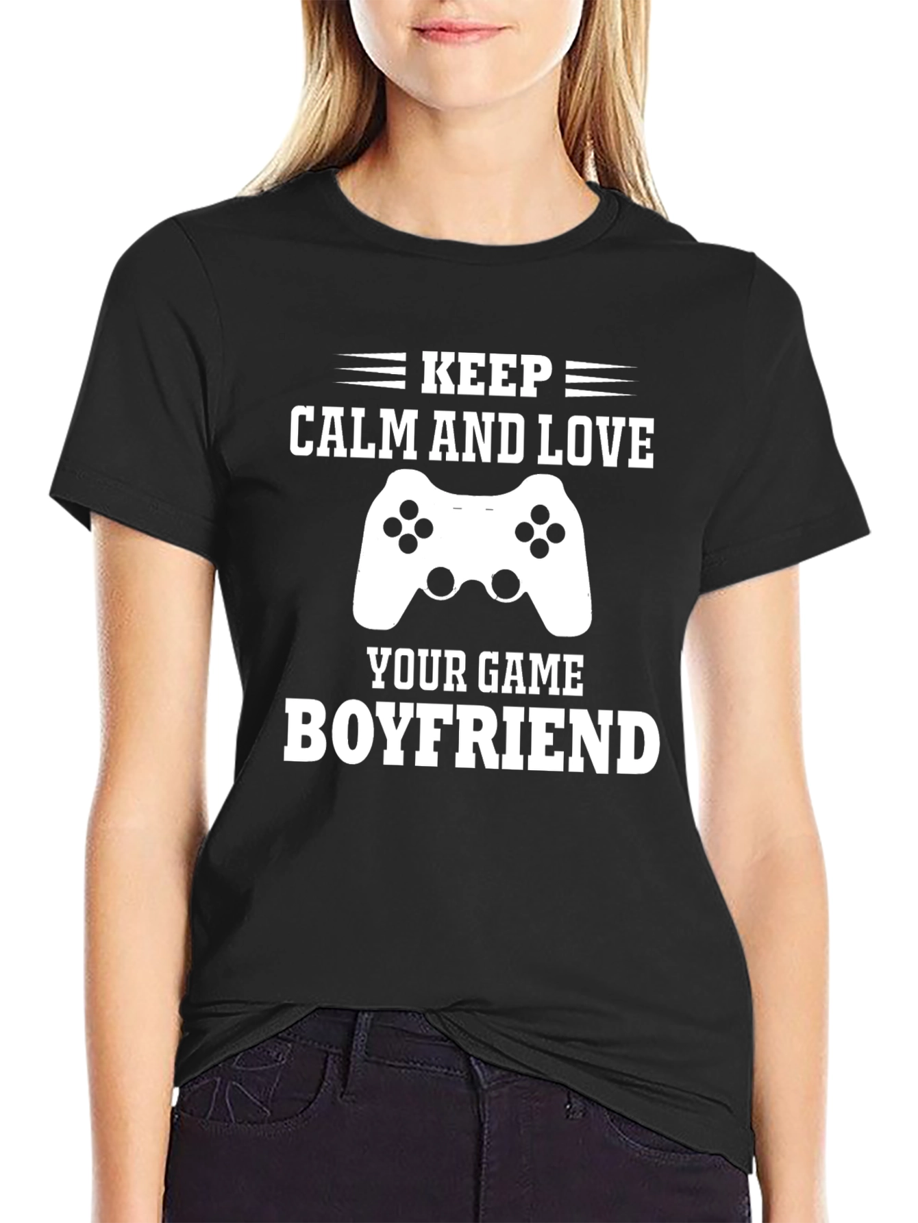 Keep Calm and Love Your Game Boyfriend T-Shirt