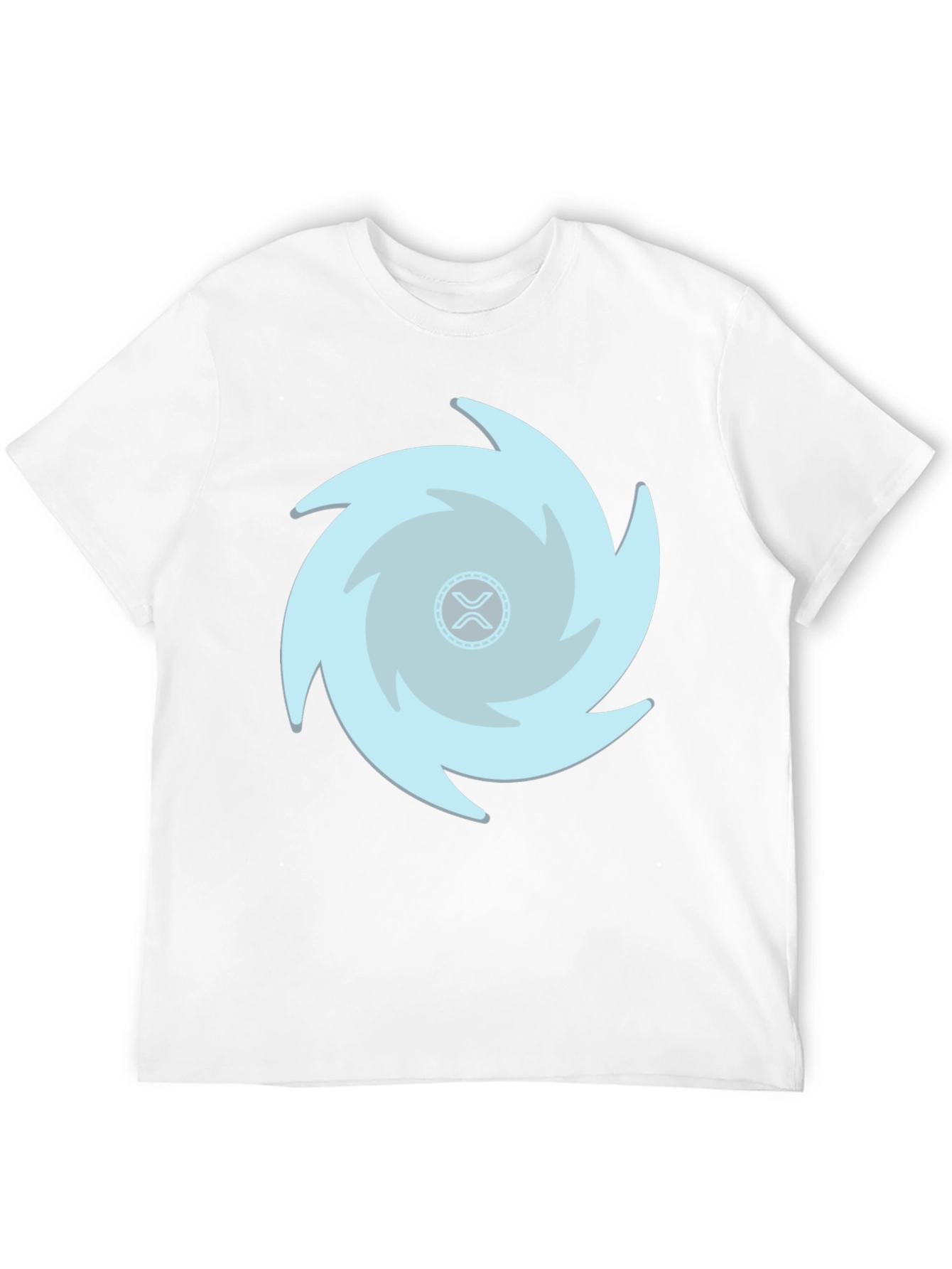 Crypto Ripple Whirlwind Black T-Shirt