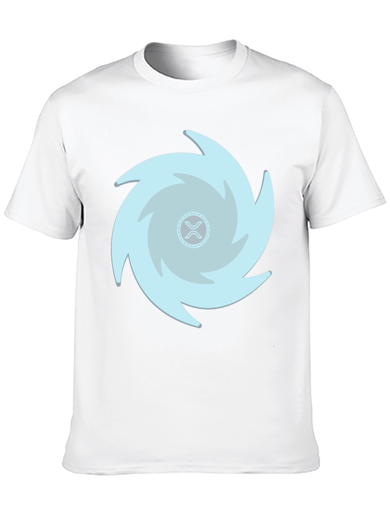 Crypto Ripple Whirlwind Black T-Shirt
