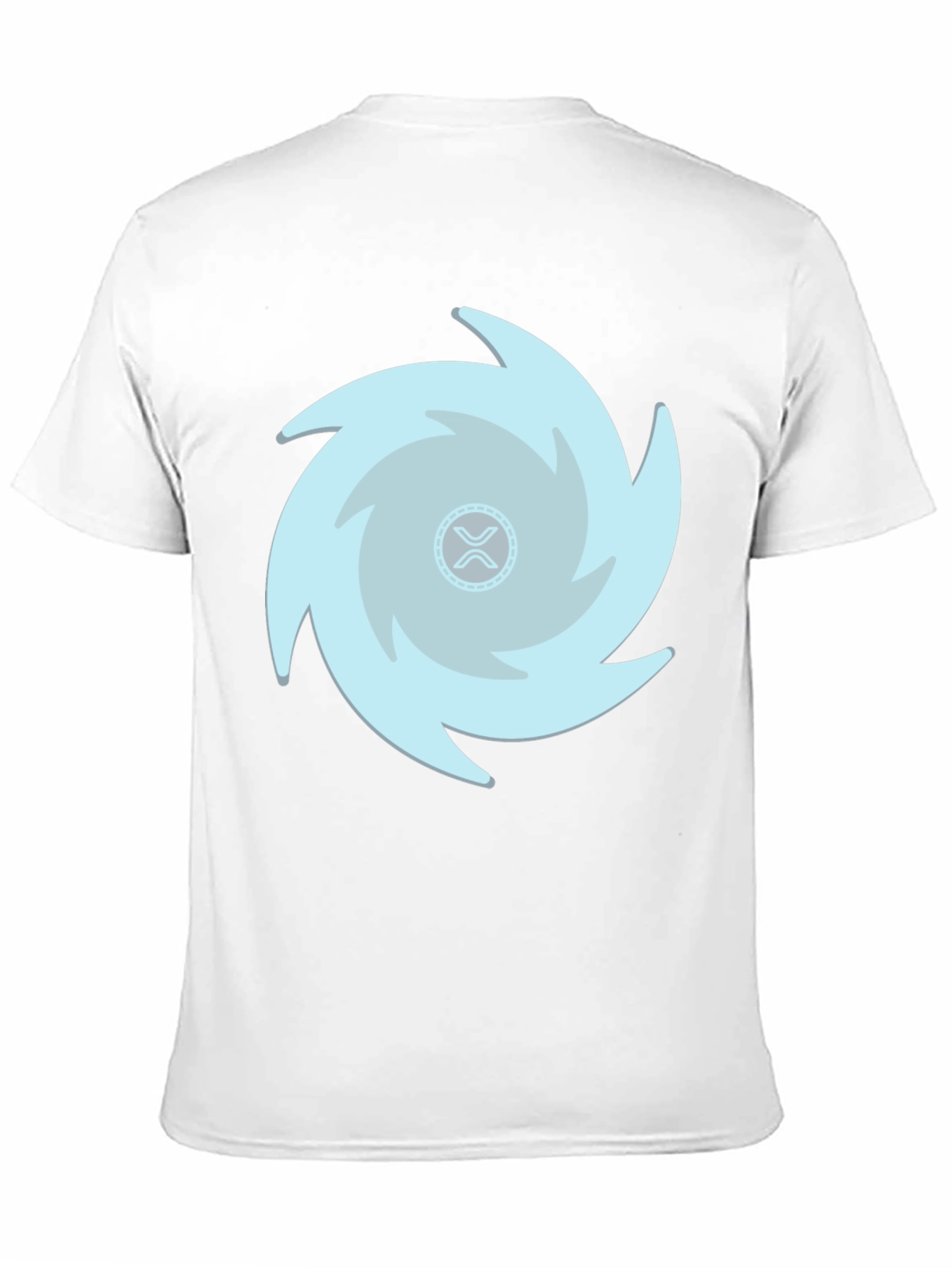 Crypto Ripple Whirlwind Black T-Shirt