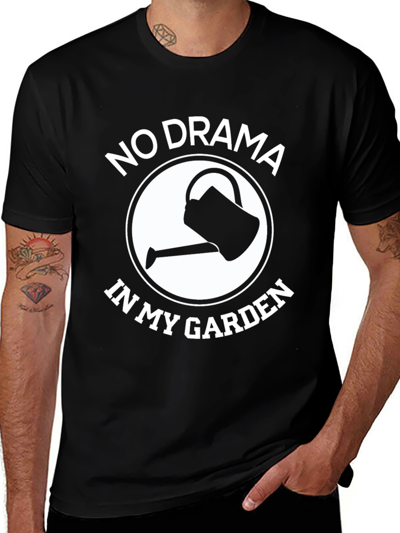 No Drama In My Garden T-Shirt - Gardener Gift