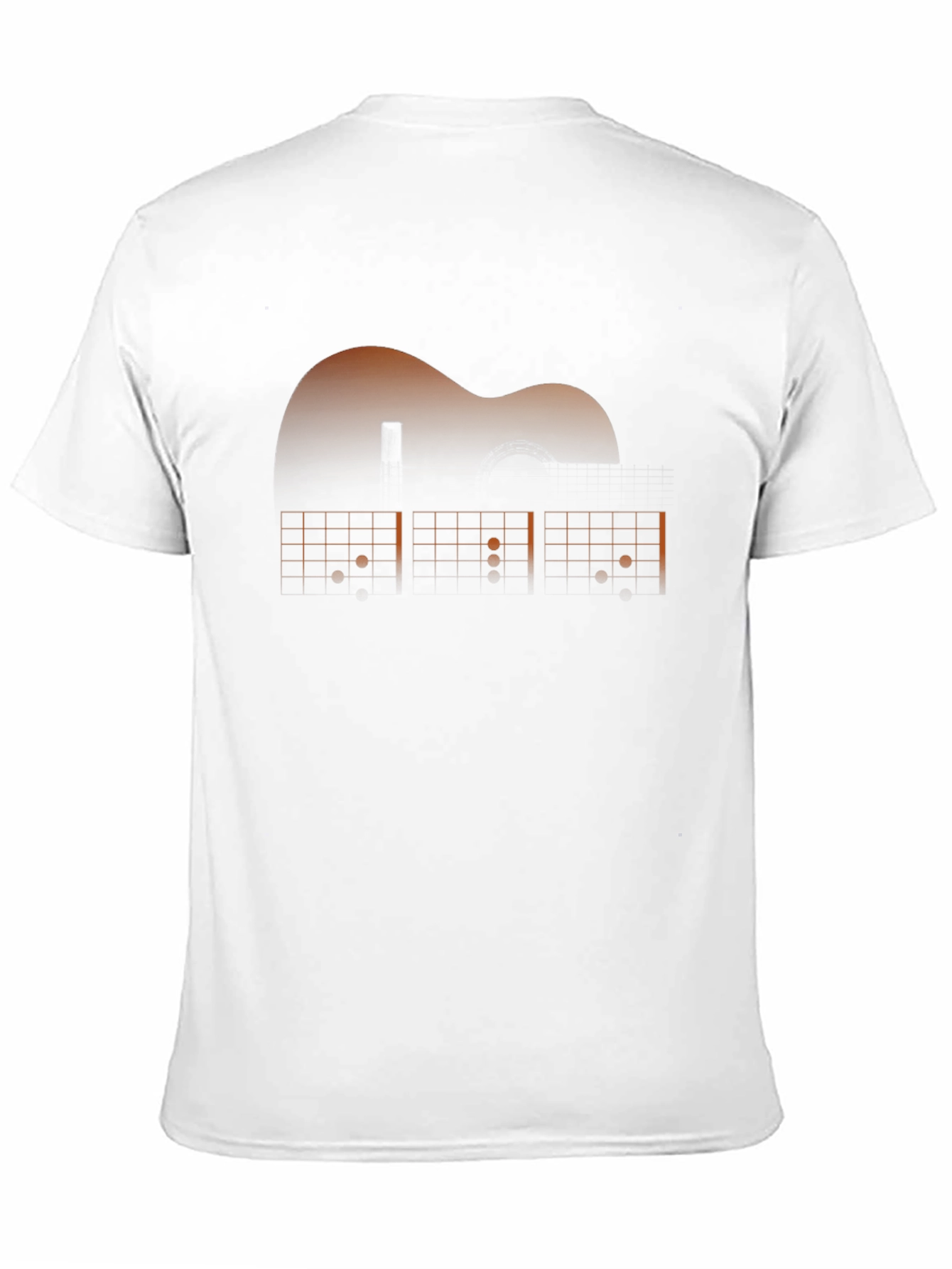 Guitar Chord Graphic Print T-Shirt