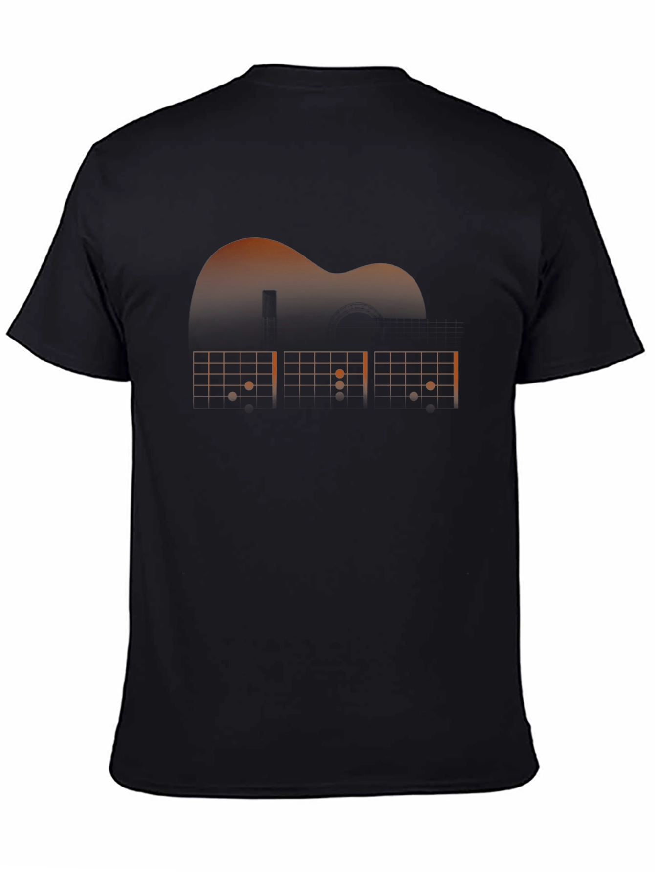 Guitar Chord Graphic Print T-Shirt