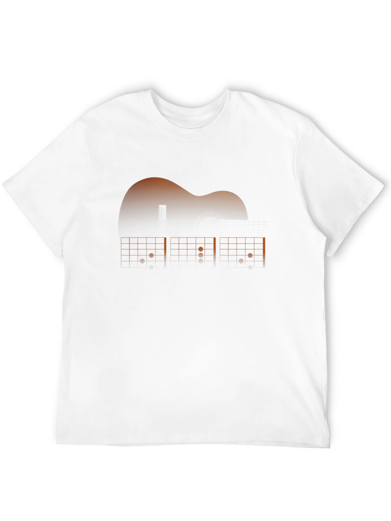 Guitar Chord Graphic Print T-Shirt