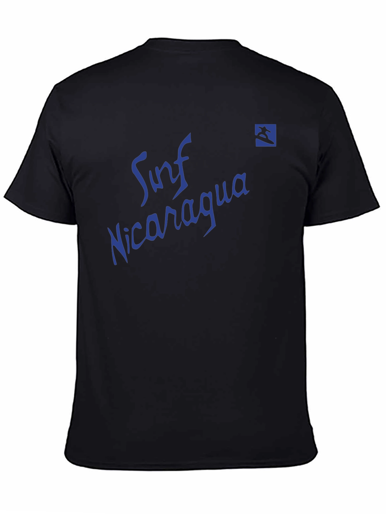 Surf Nicaragua Black T-Shirt