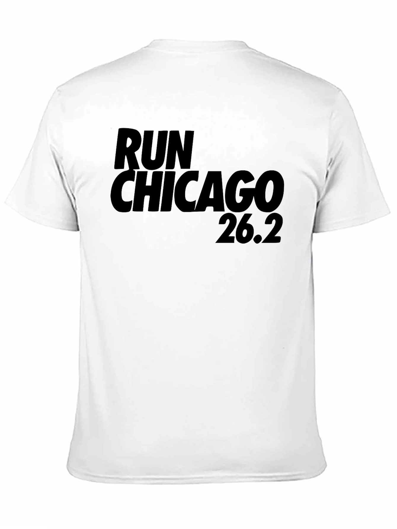 Run Chicago 26.2 Marathon T-Shirt - Black