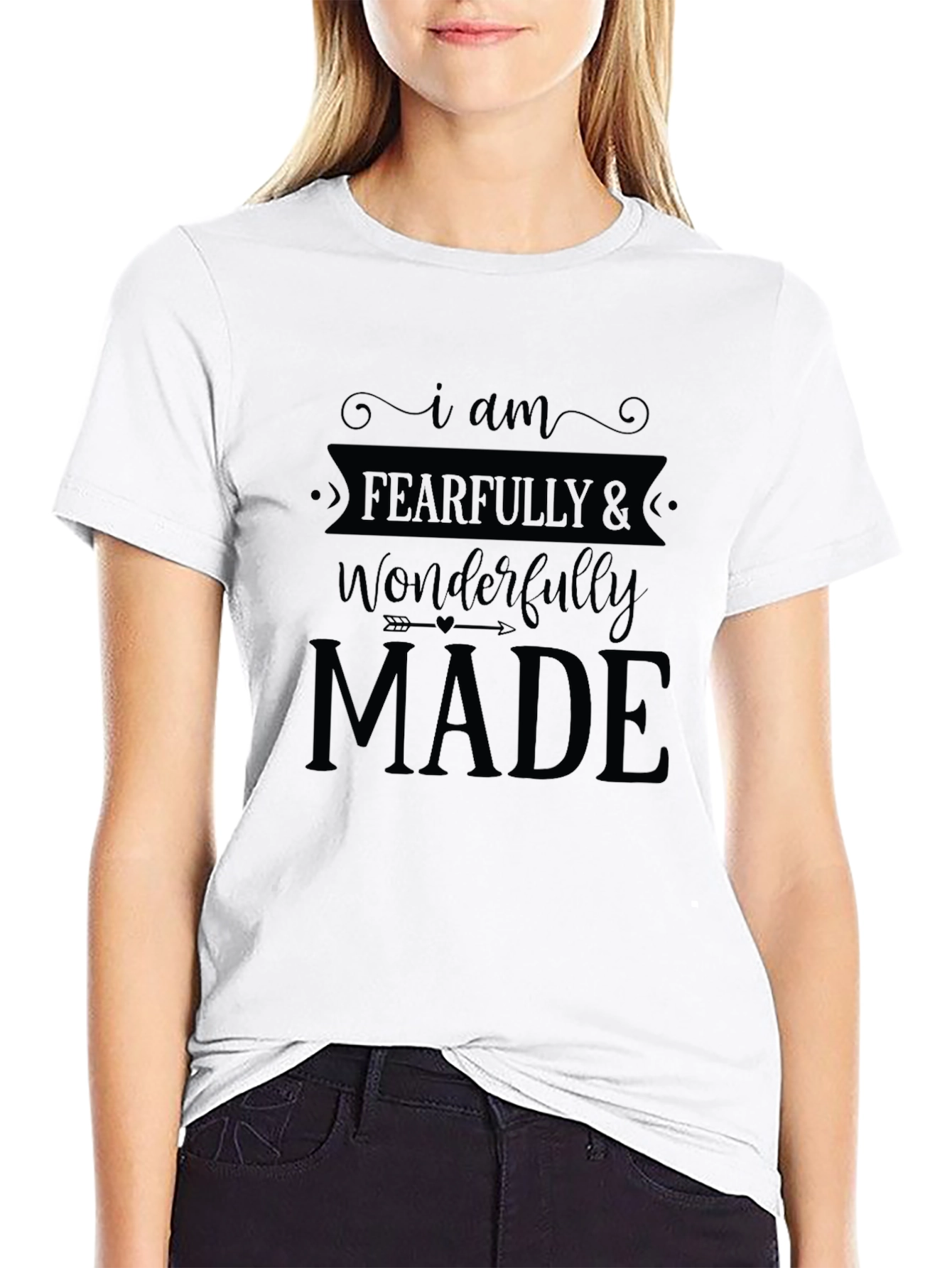 Fearfully and Wonderfully Made Christian T-Shirt