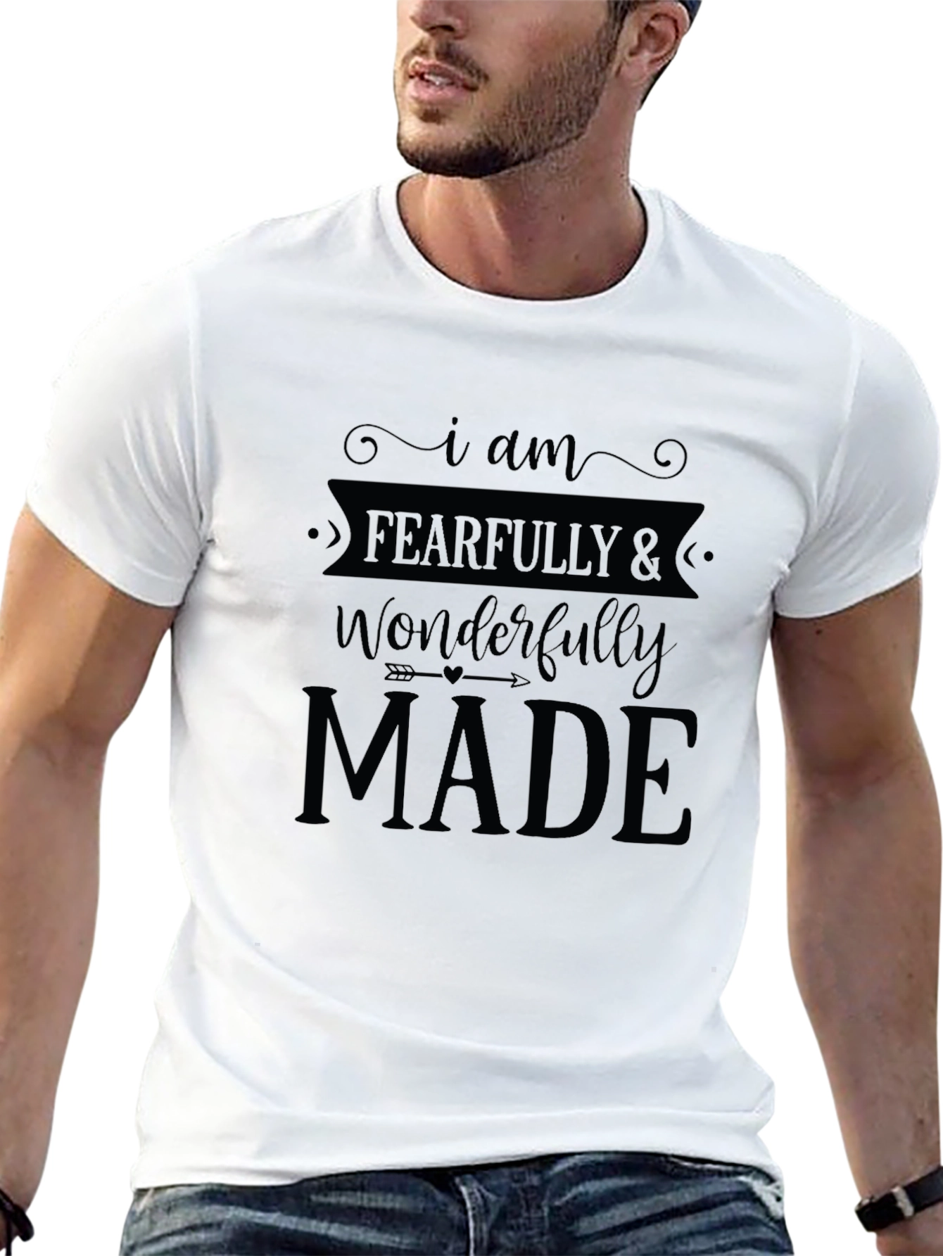 Fearfully and Wonderfully Made Christian T-Shirt