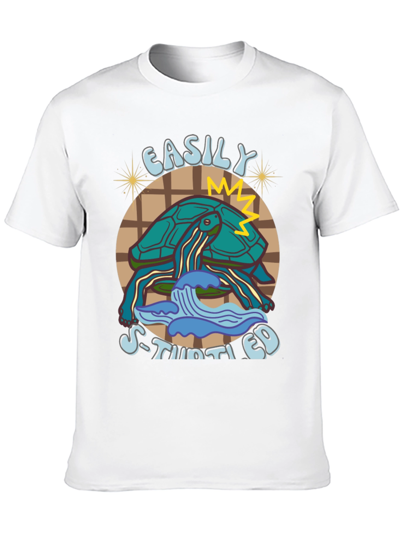 Easily Stimulated Turtle Graphic Tee