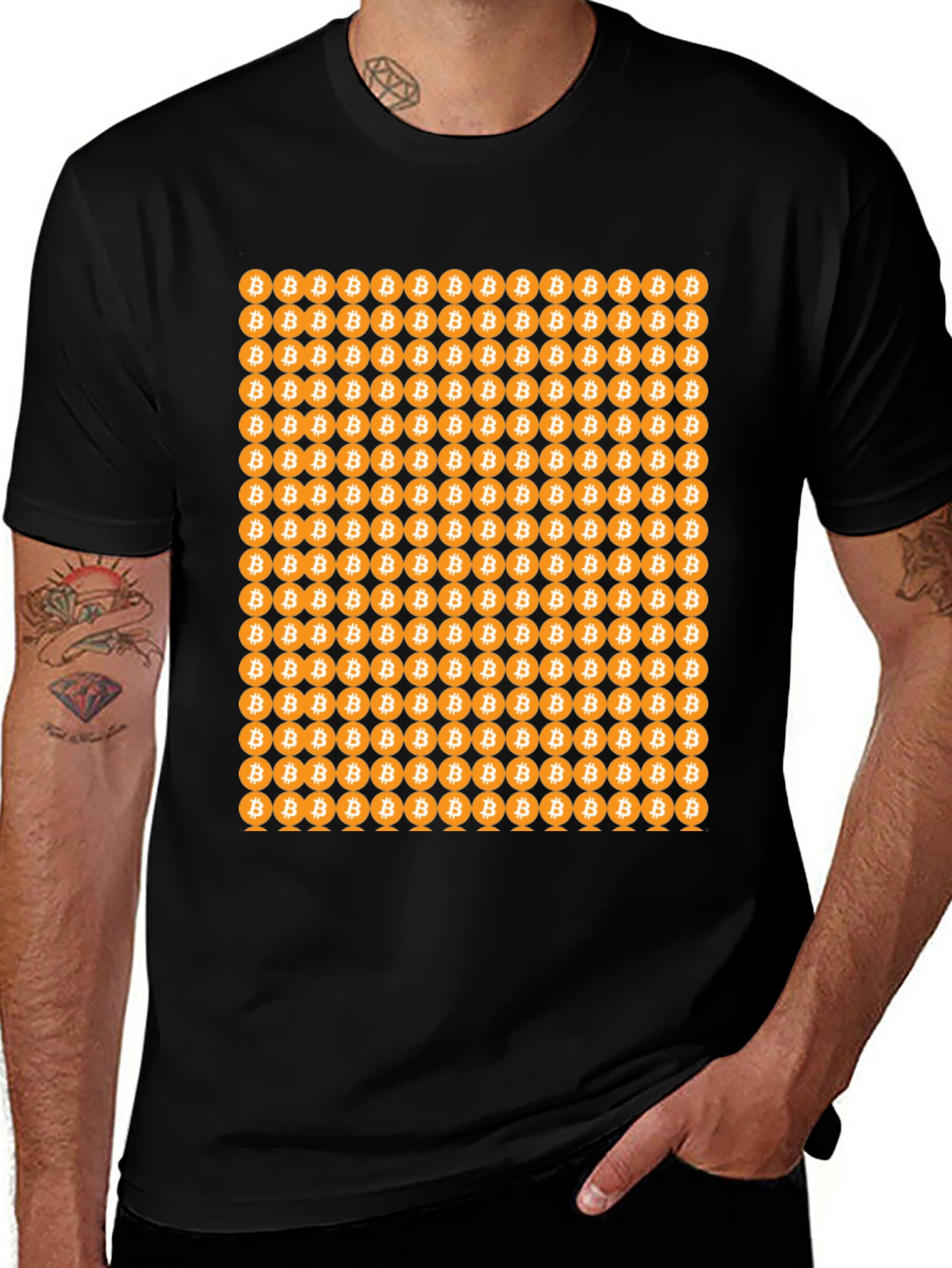 Bitcoin Enthusiast T-Shirt - Crypto Currency Design