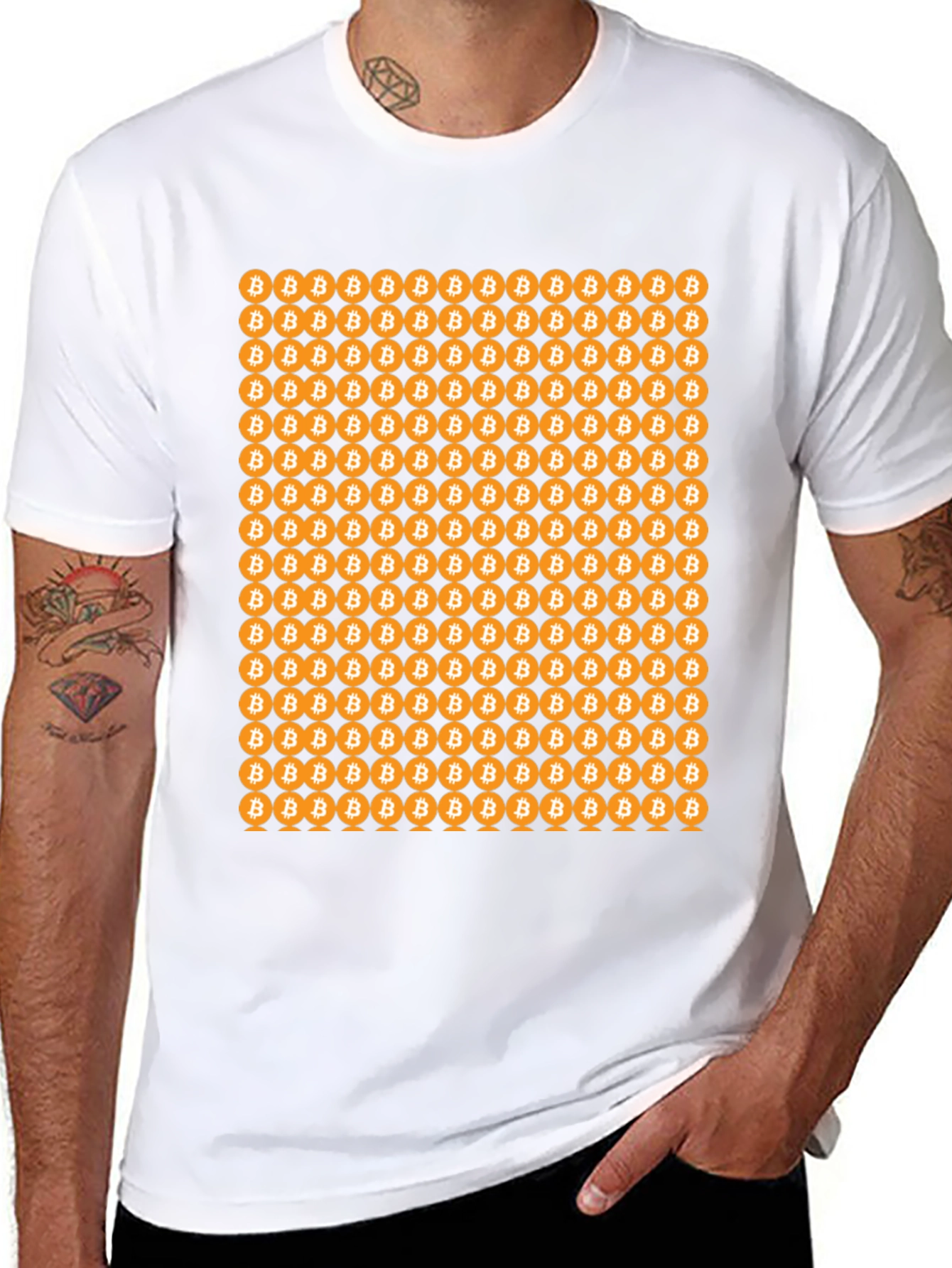 Bitcoin Enthusiast T-Shirt - Crypto Currency Design