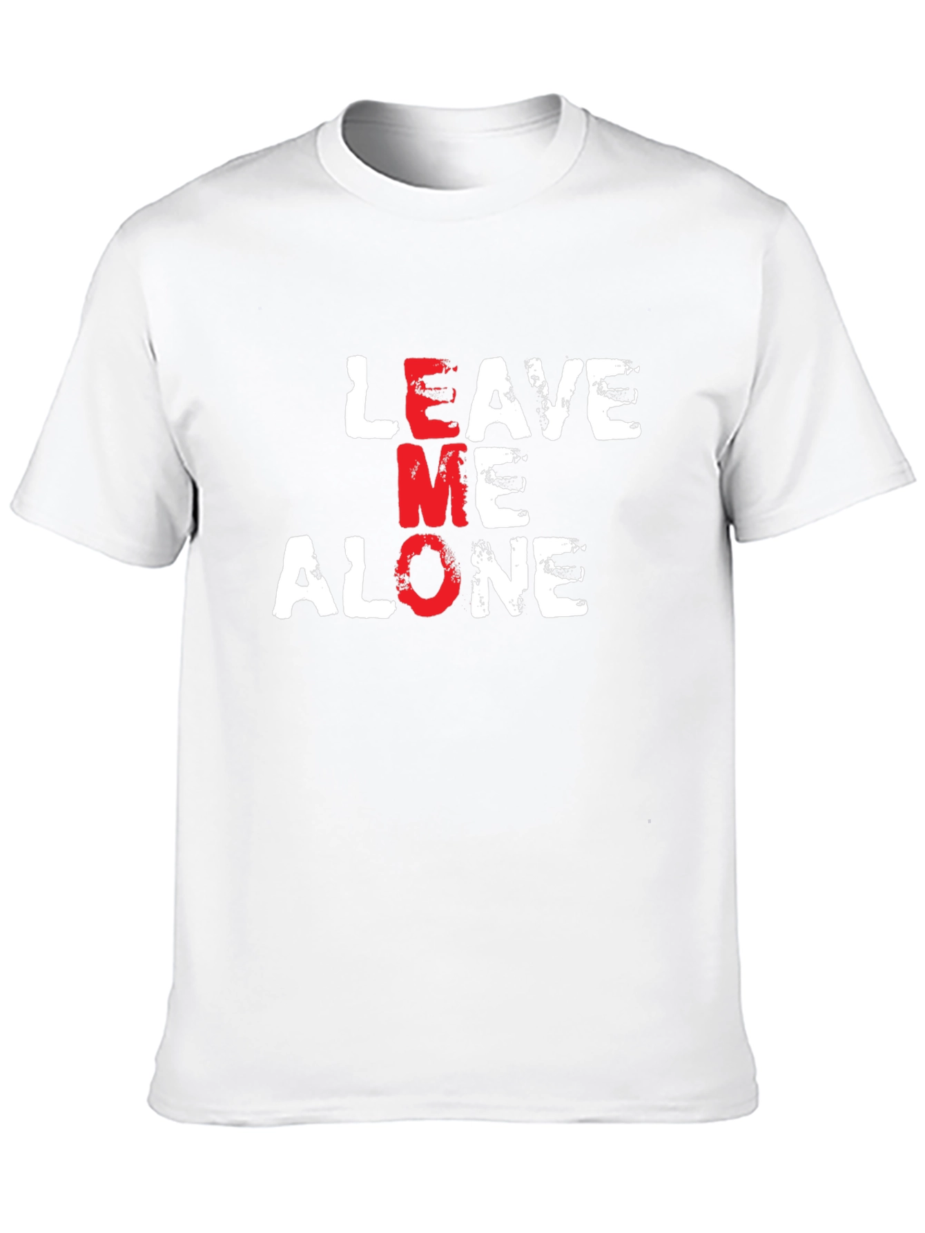 Leave Me Alone Graphic T-Shirt Black