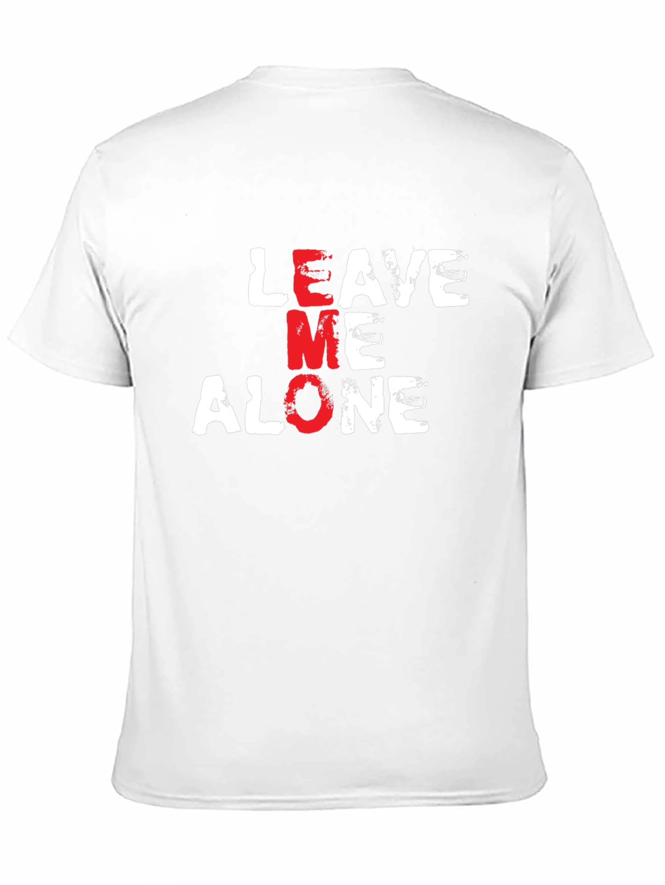 Leave Me Alone Graphic T-Shirt Black