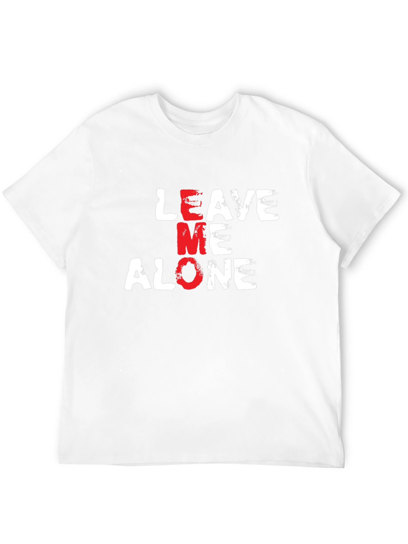 Leave Me Alone Graphic T-Shirt Black