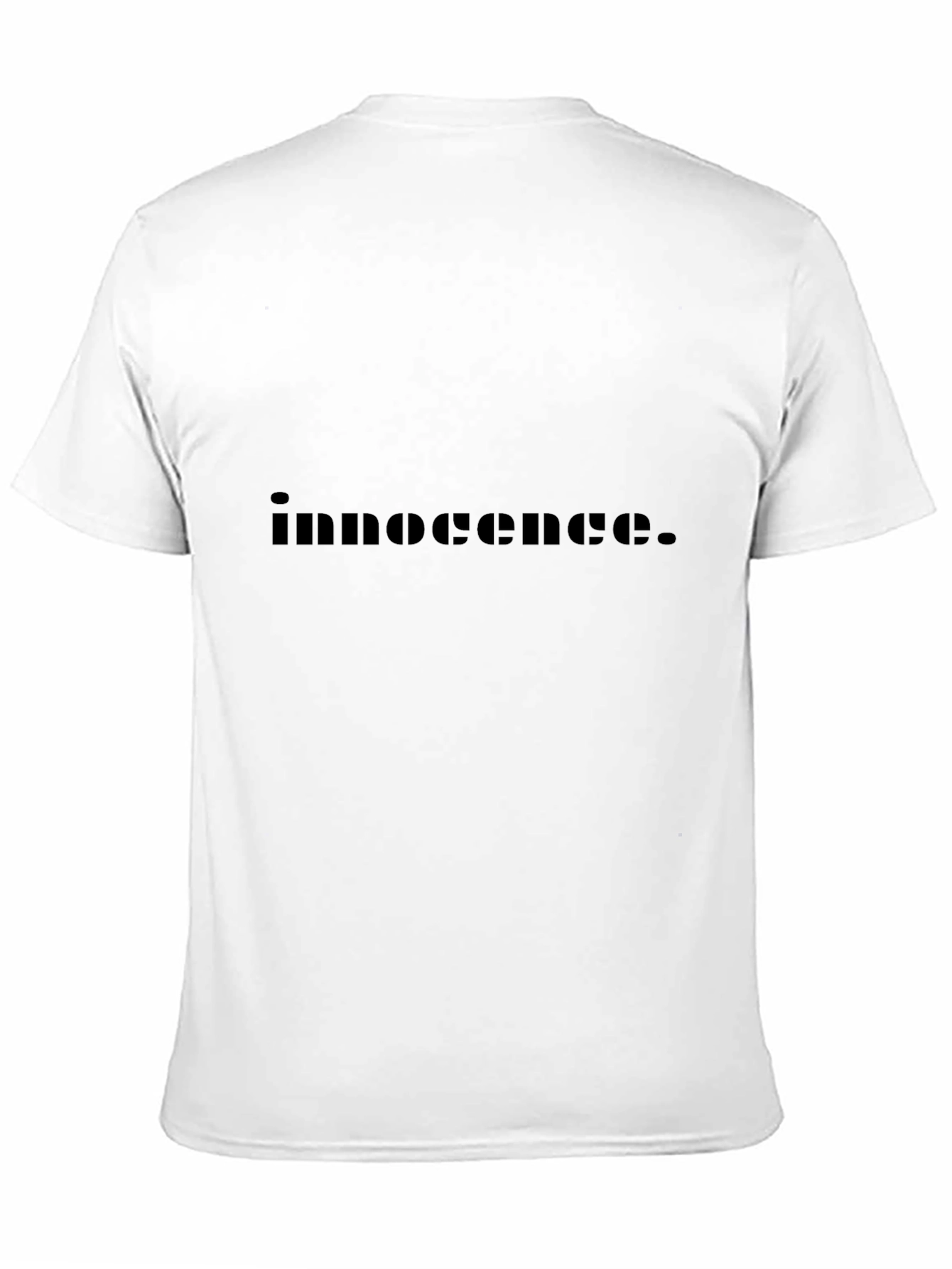 Innocence Graphic Black T-Shirt
