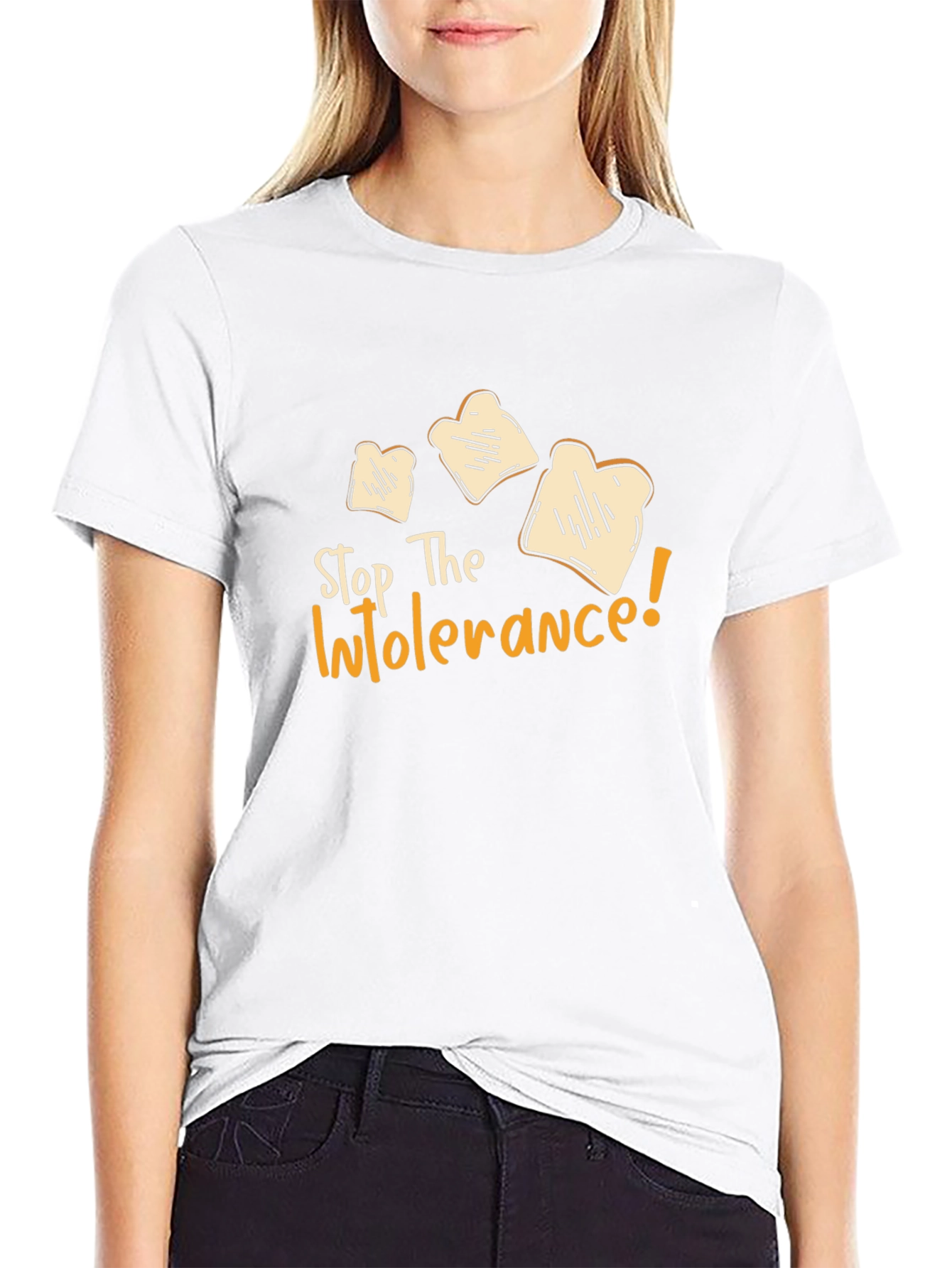 Stop The Intolerance Black T-Shirt