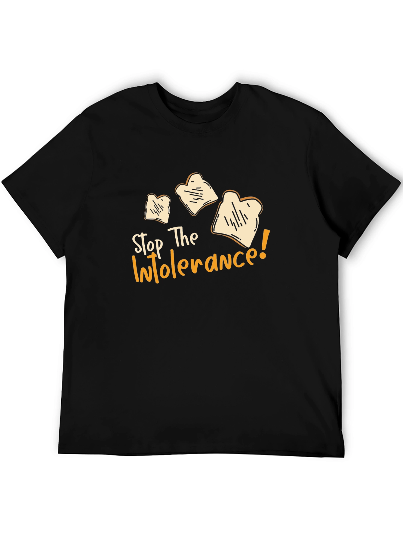 Stop The Intolerance Black T-Shirt