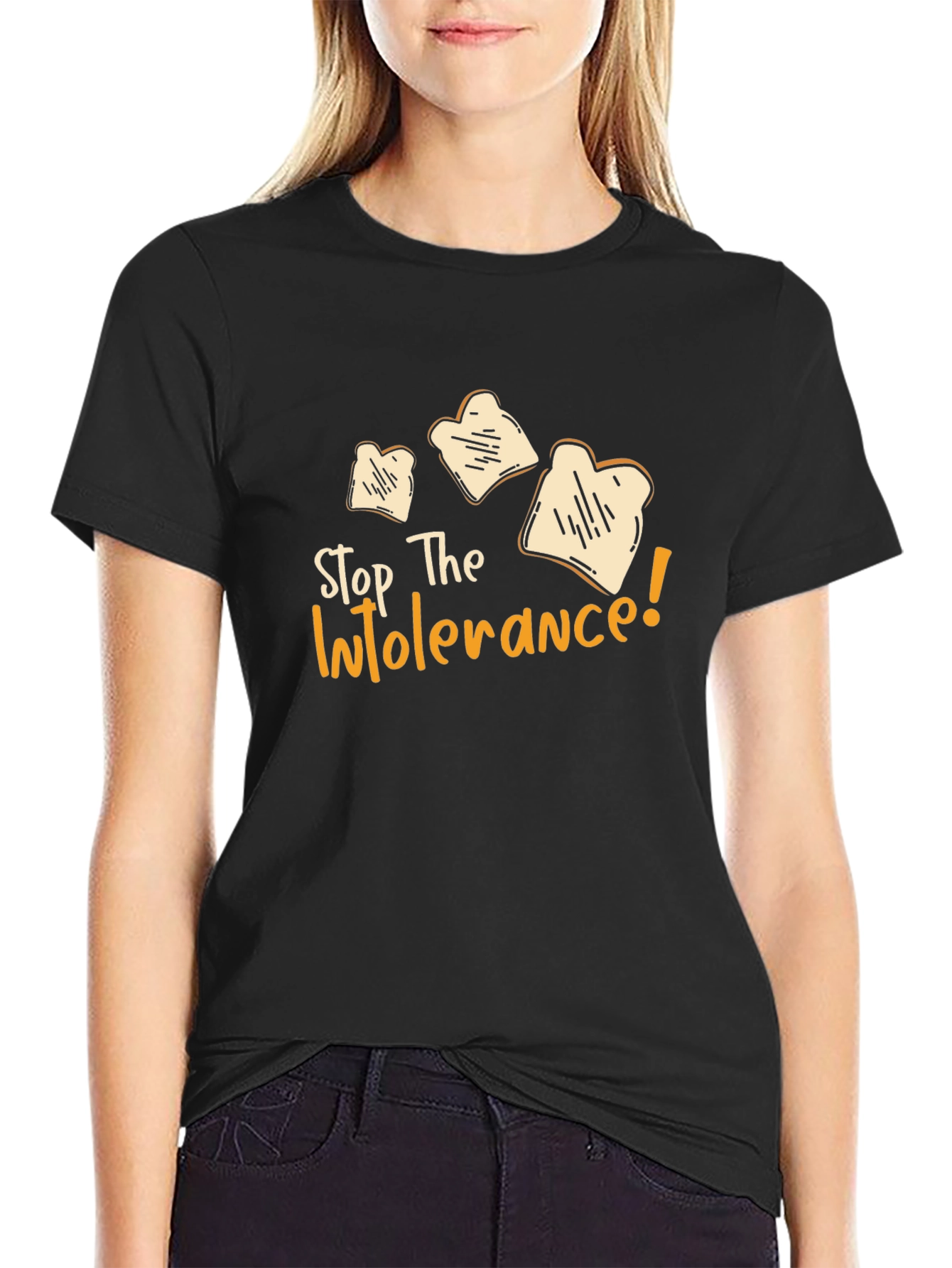 Stop The Intolerance Black T-Shirt