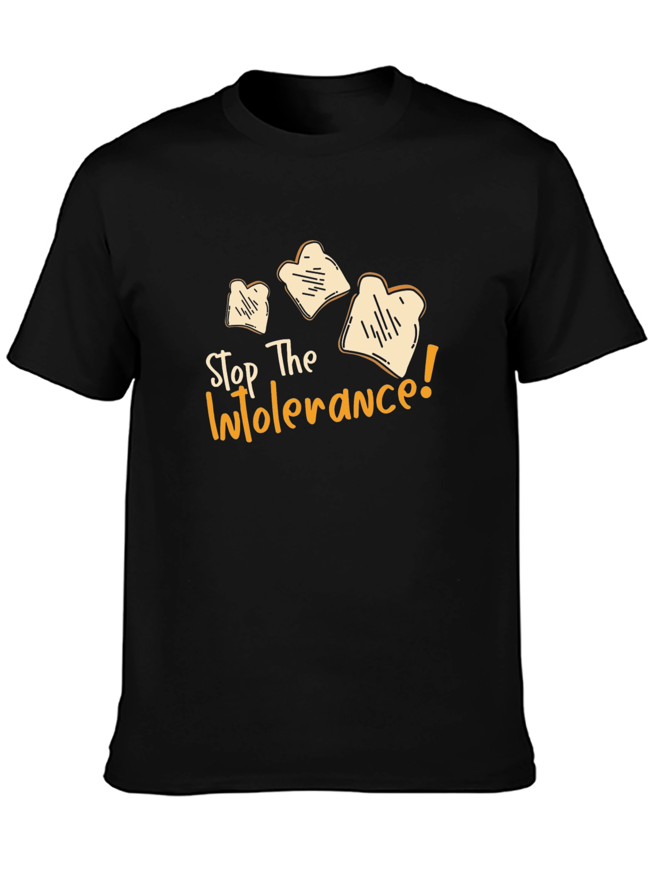 Stop The Intolerance Black T-Shirt
