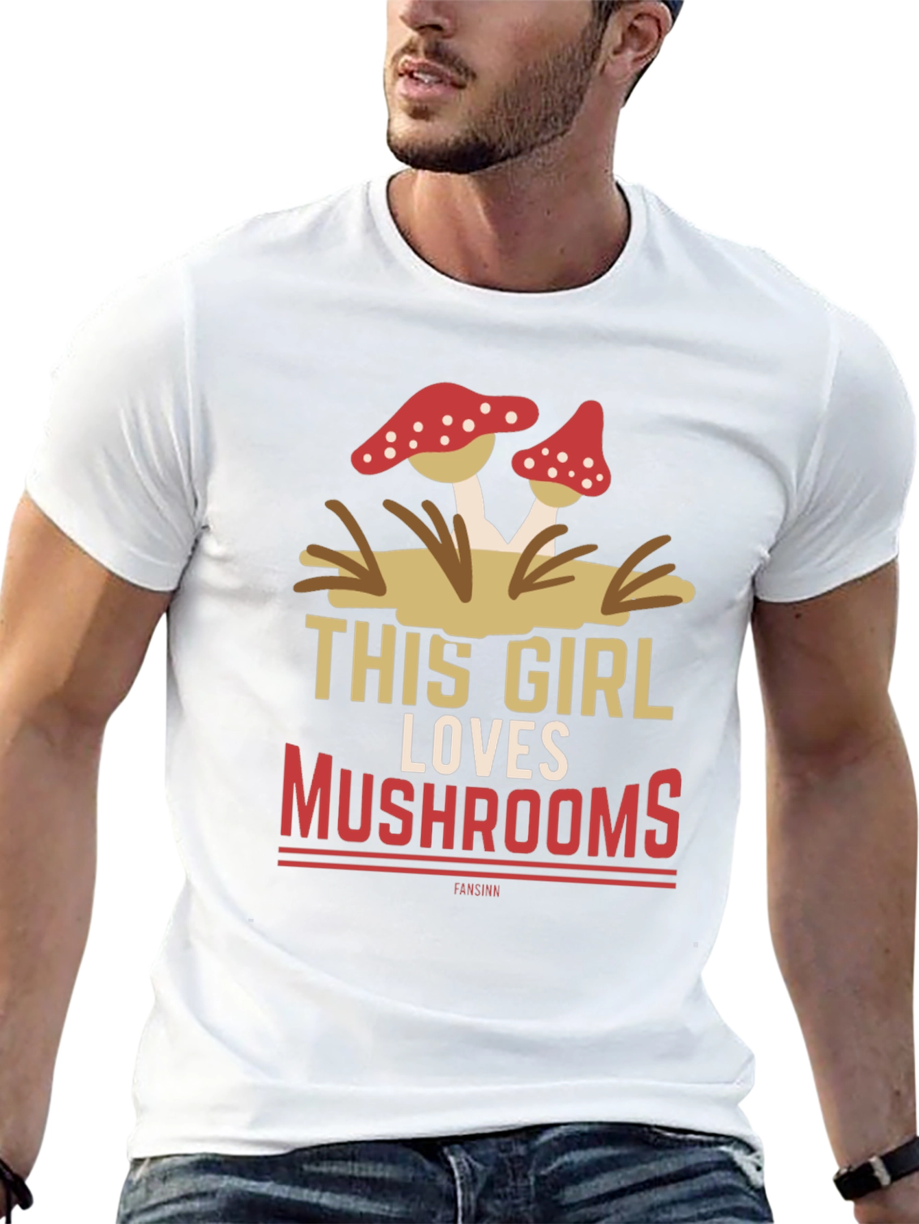 This Girl Loves Mushrooms T-Shirt