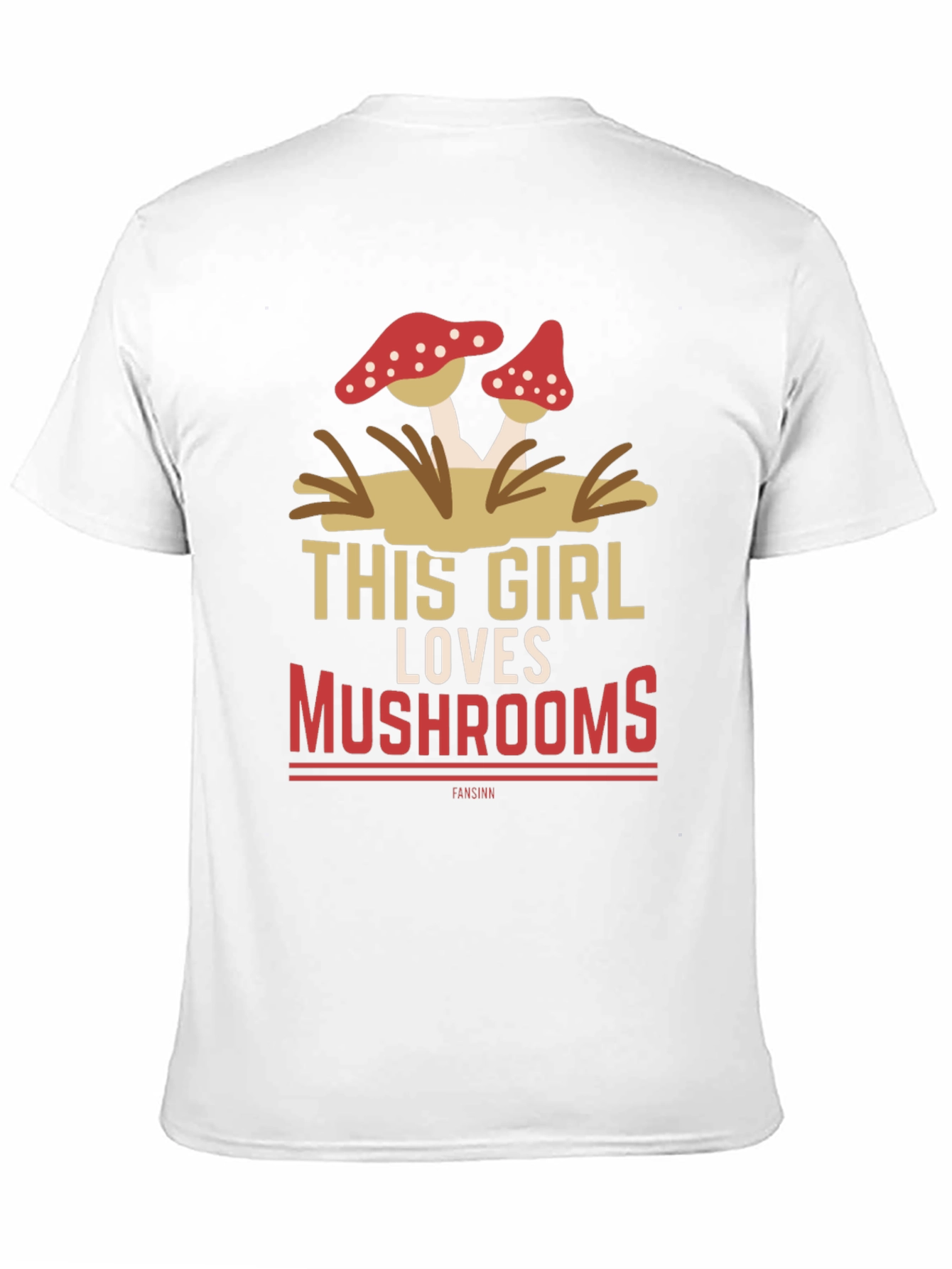 This Girl Loves Mushrooms T-Shirt