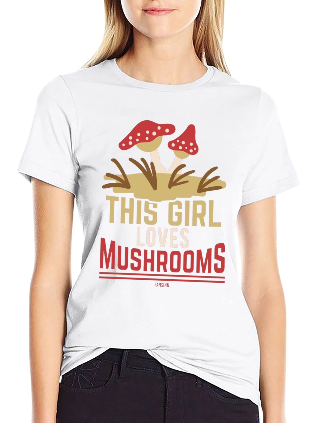 This Girl Loves Mushrooms T-Shirt