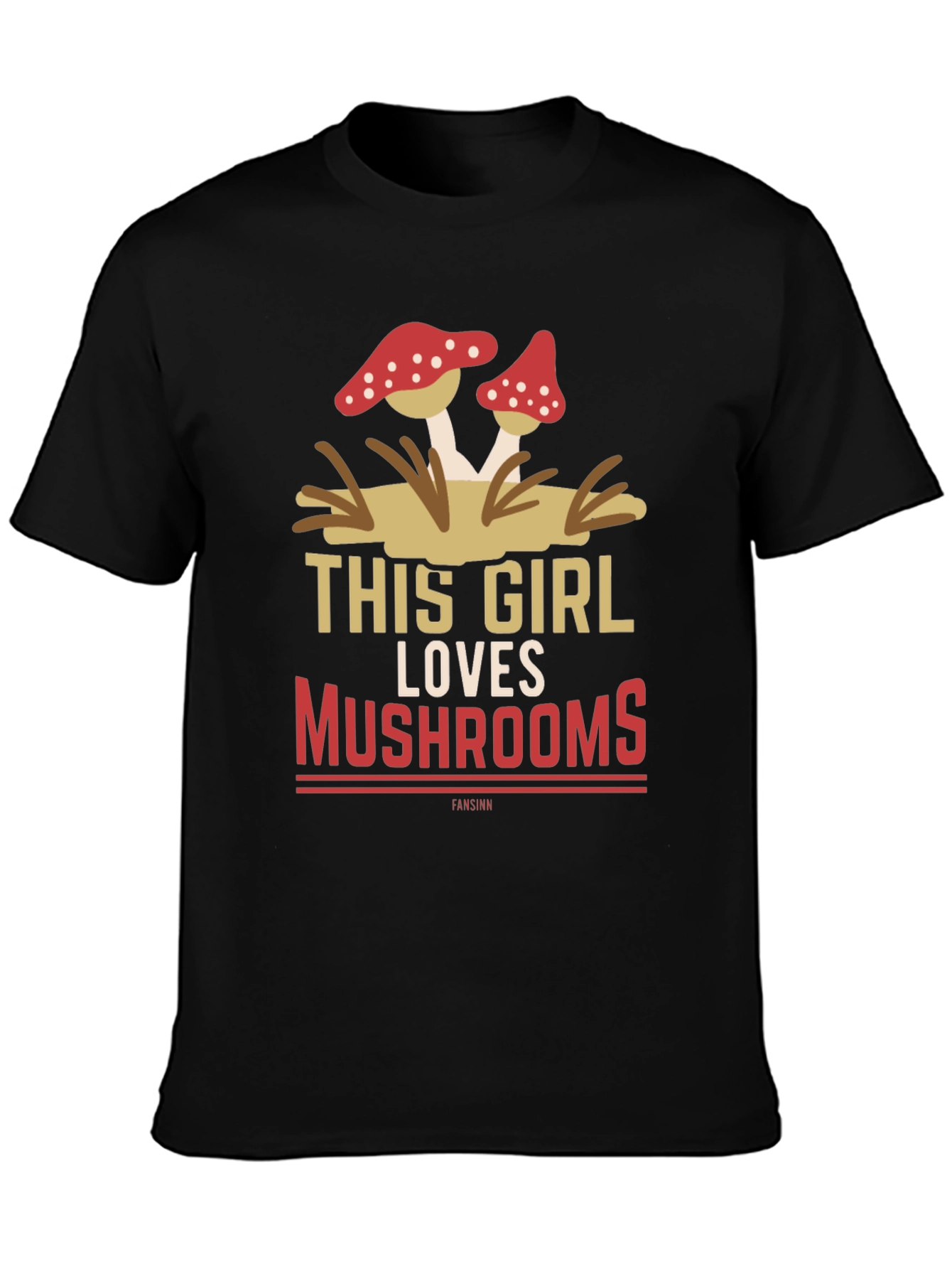This Girl Loves Mushrooms T-Shirt
