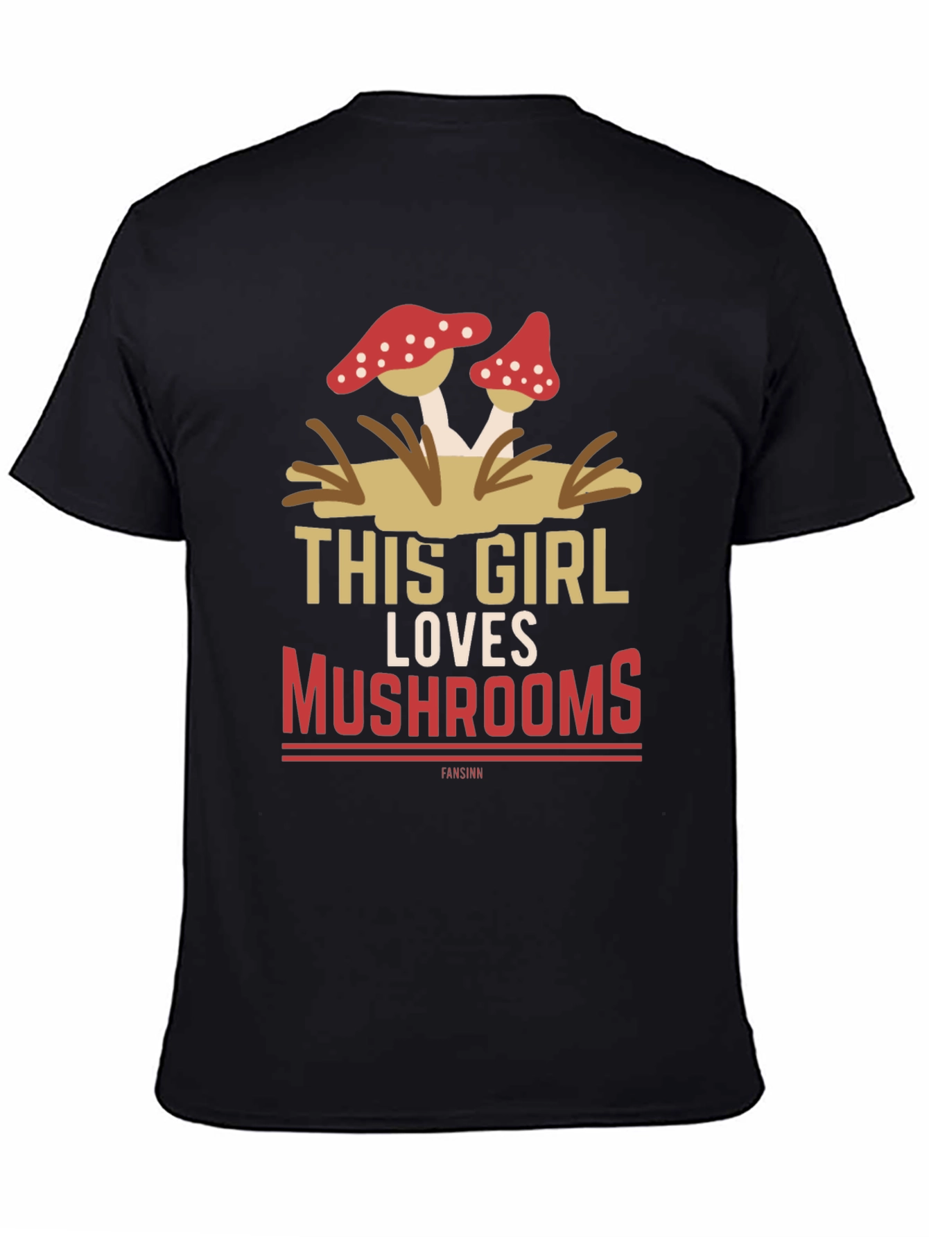This Girl Loves Mushrooms T-Shirt