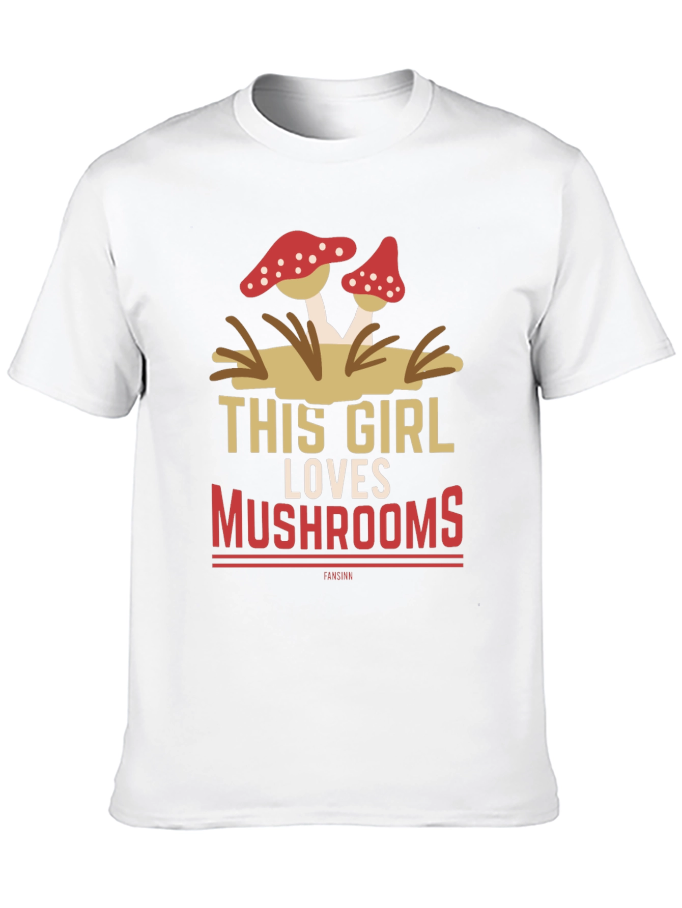 This Girl Loves Mushrooms T-Shirt
