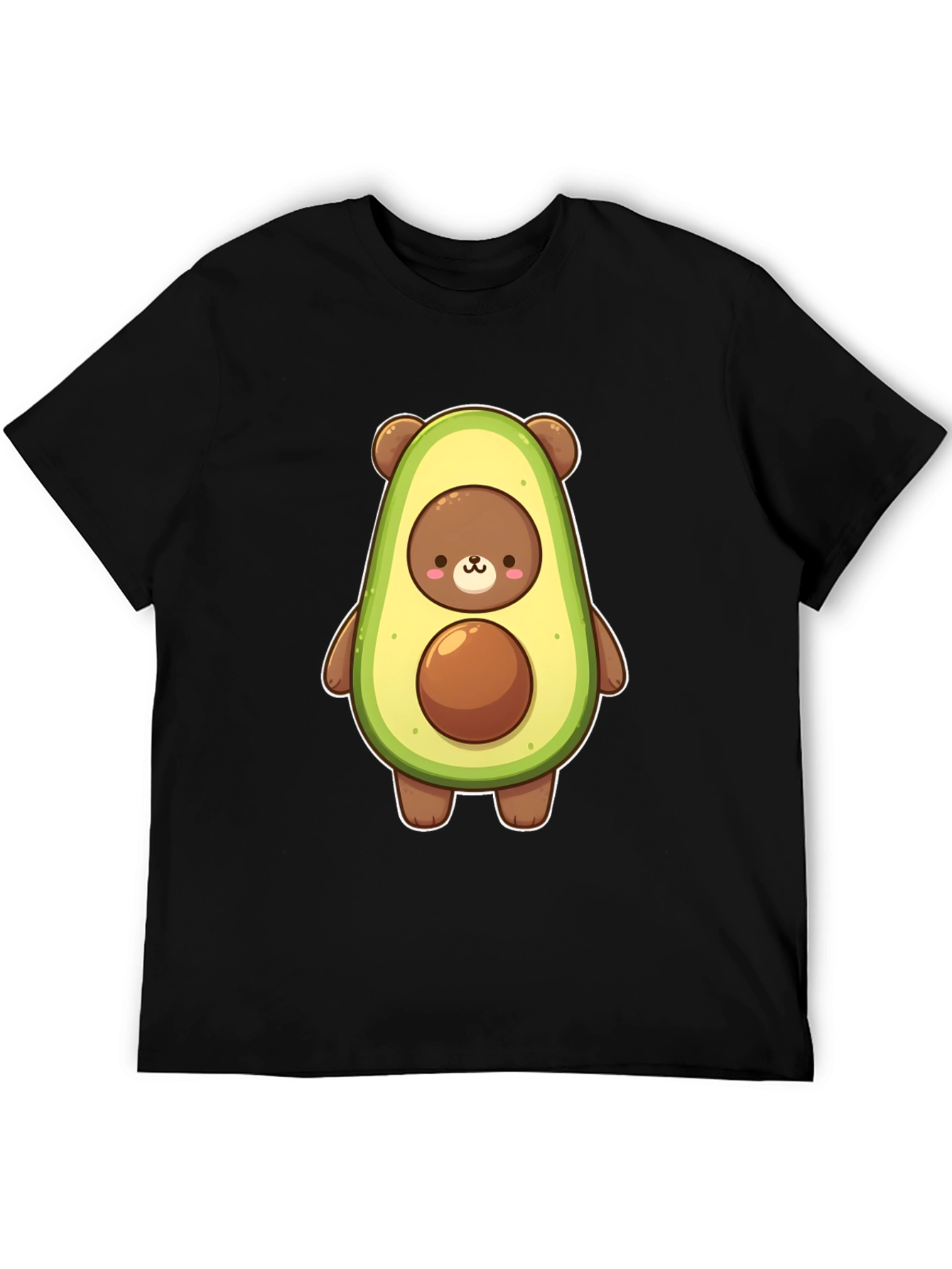 Avocado Bear Graphic Tee - Cute and Fun!