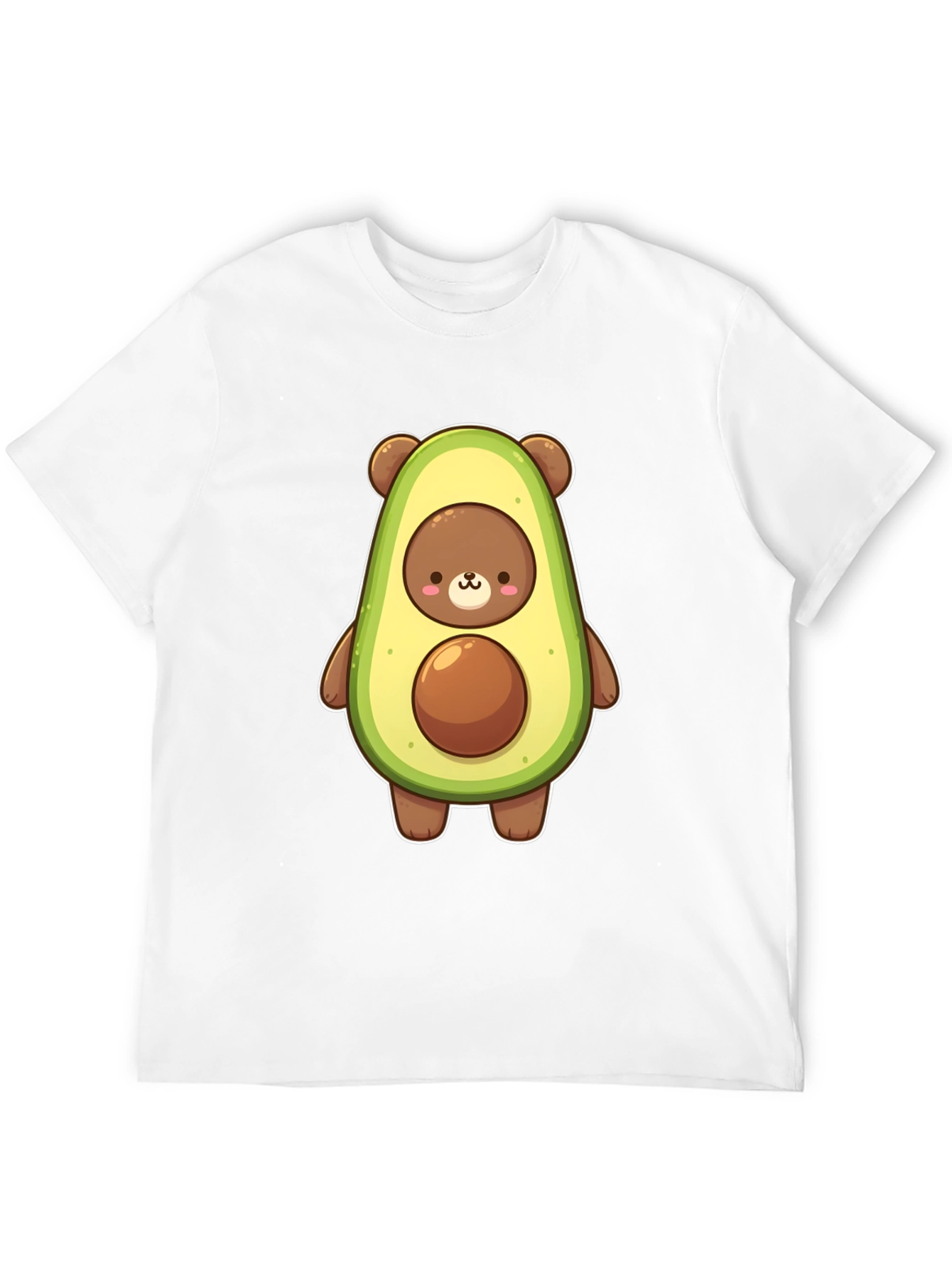 Avocado Bear Graphic Tee - Cute and Fun!
